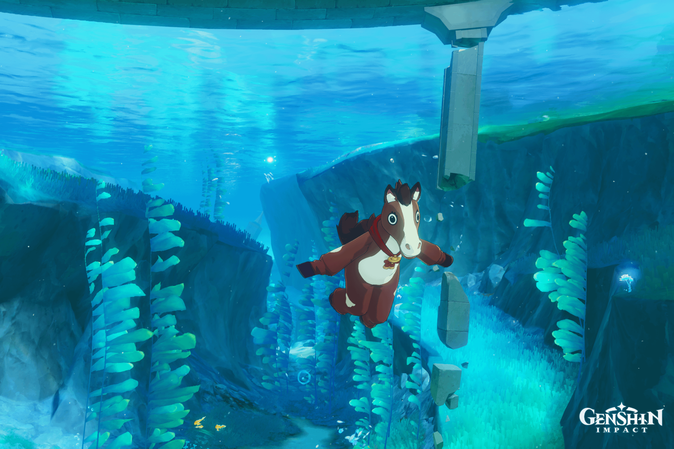 Sea Horse in Genshin!