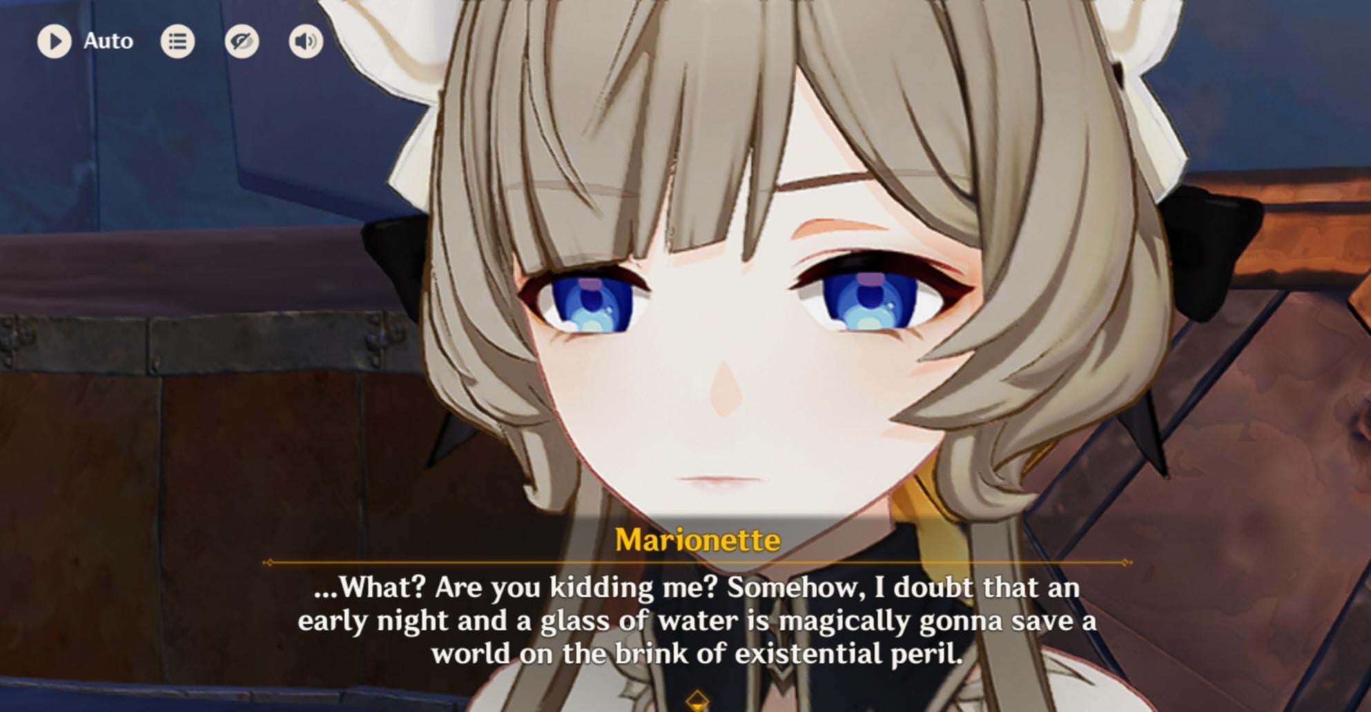 Sandrone is unapologetically proud, and sometimes it's funny