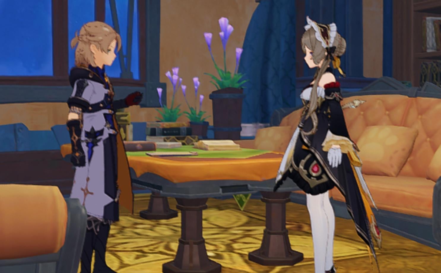 Never have I thought these two characters would interact.