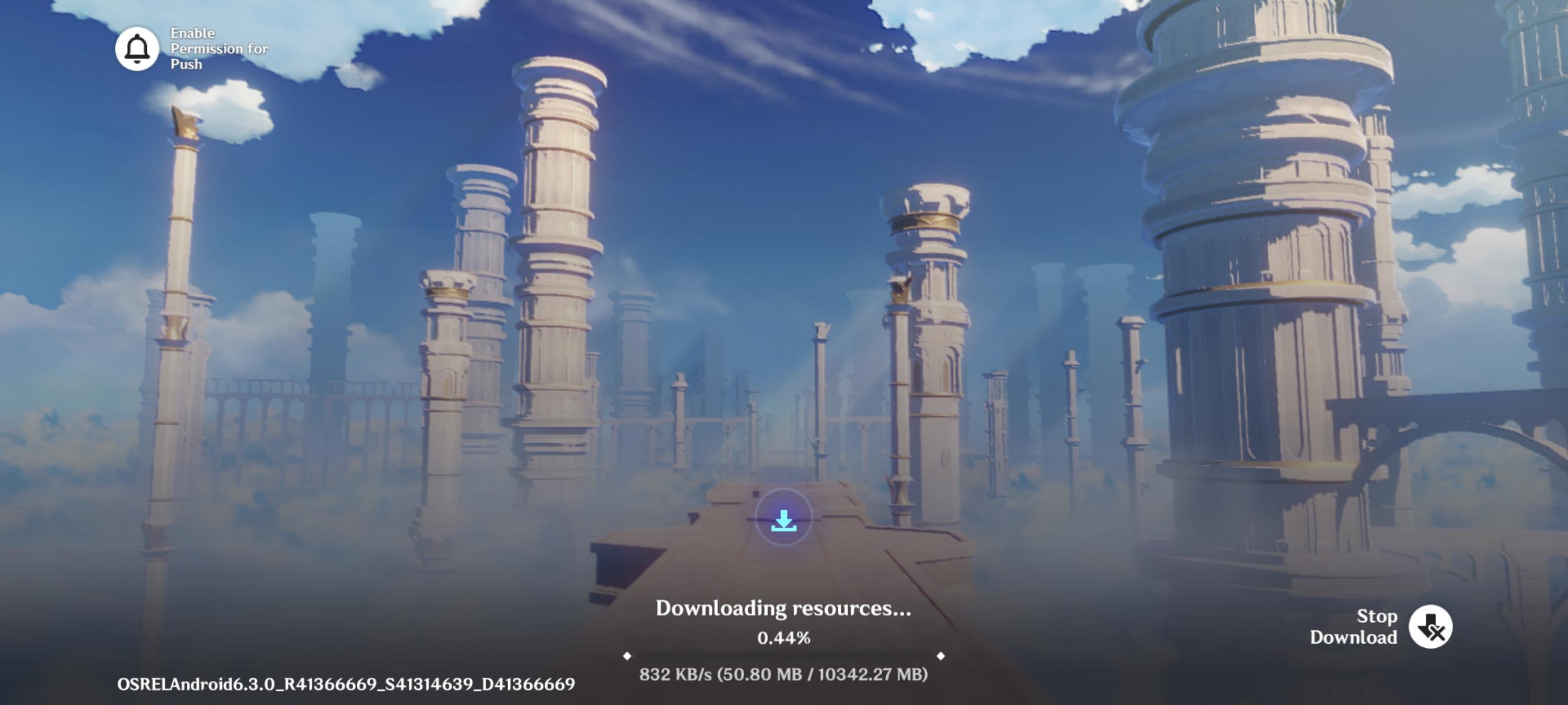 My game glitched out while installing the new update and now I have to re-download the data files again..