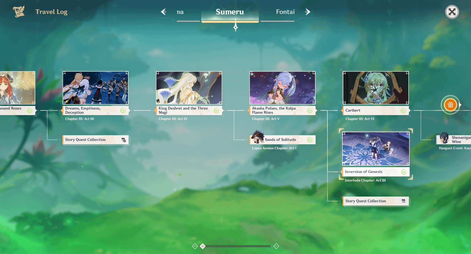 thoughts on the travel log being changed into an event timeline ui?