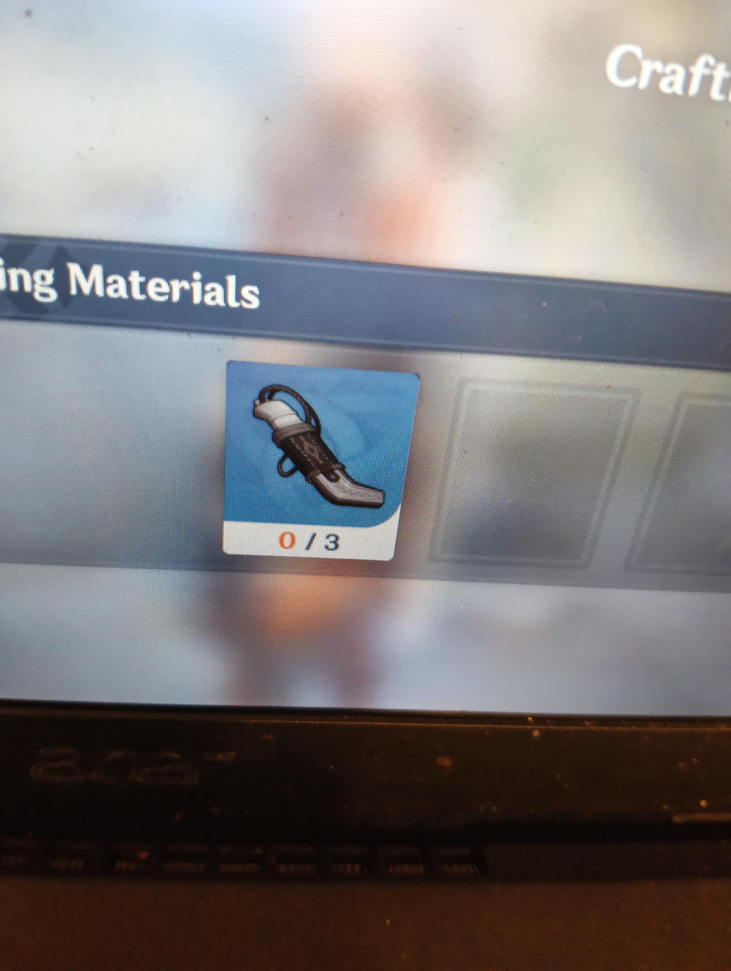 Bro I swear you used to have 4 of these to craft one of the higher quality