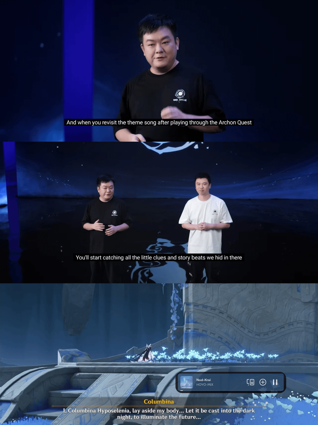 the devs knew what they're hinting about