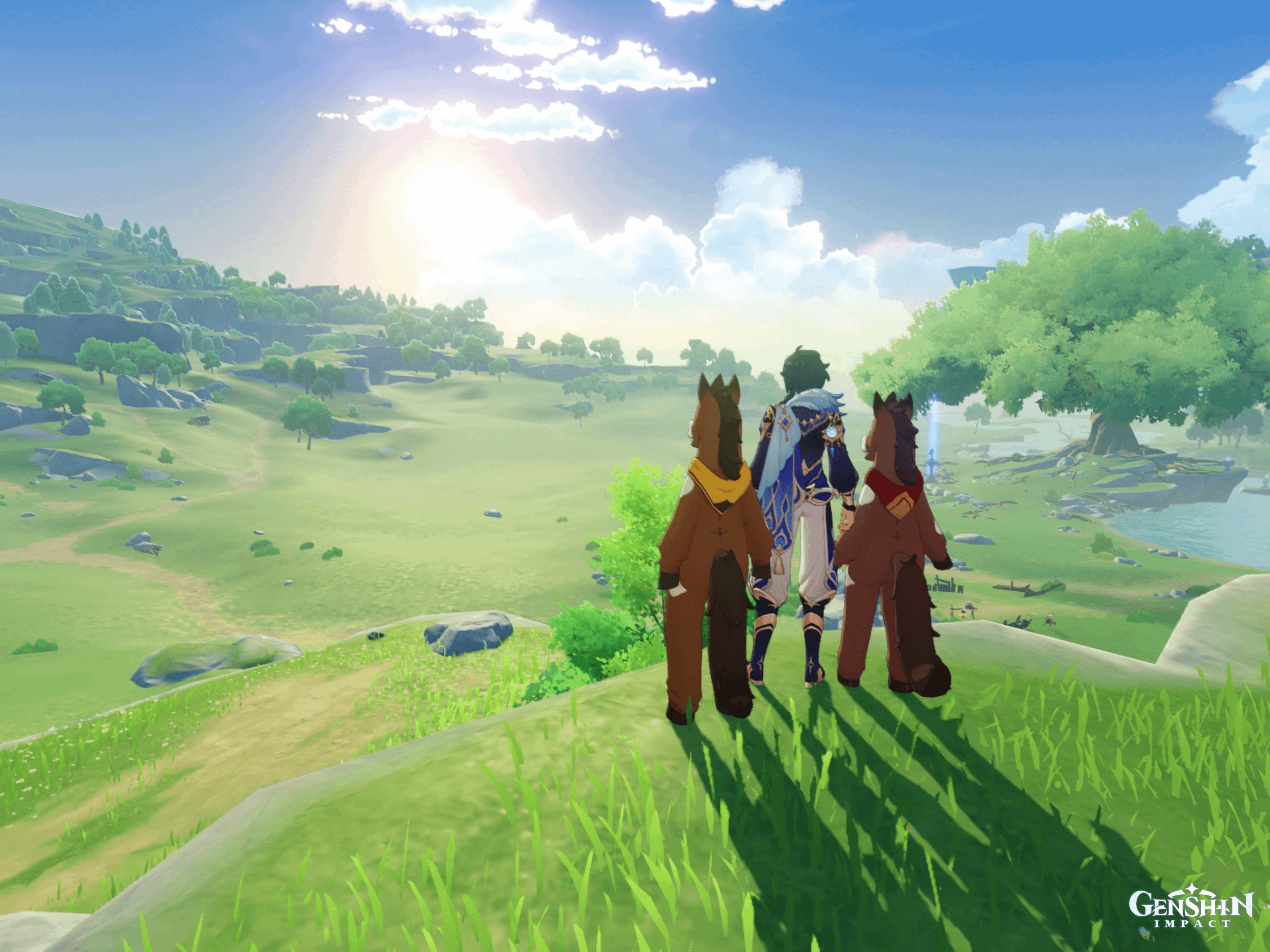 At long last, horses