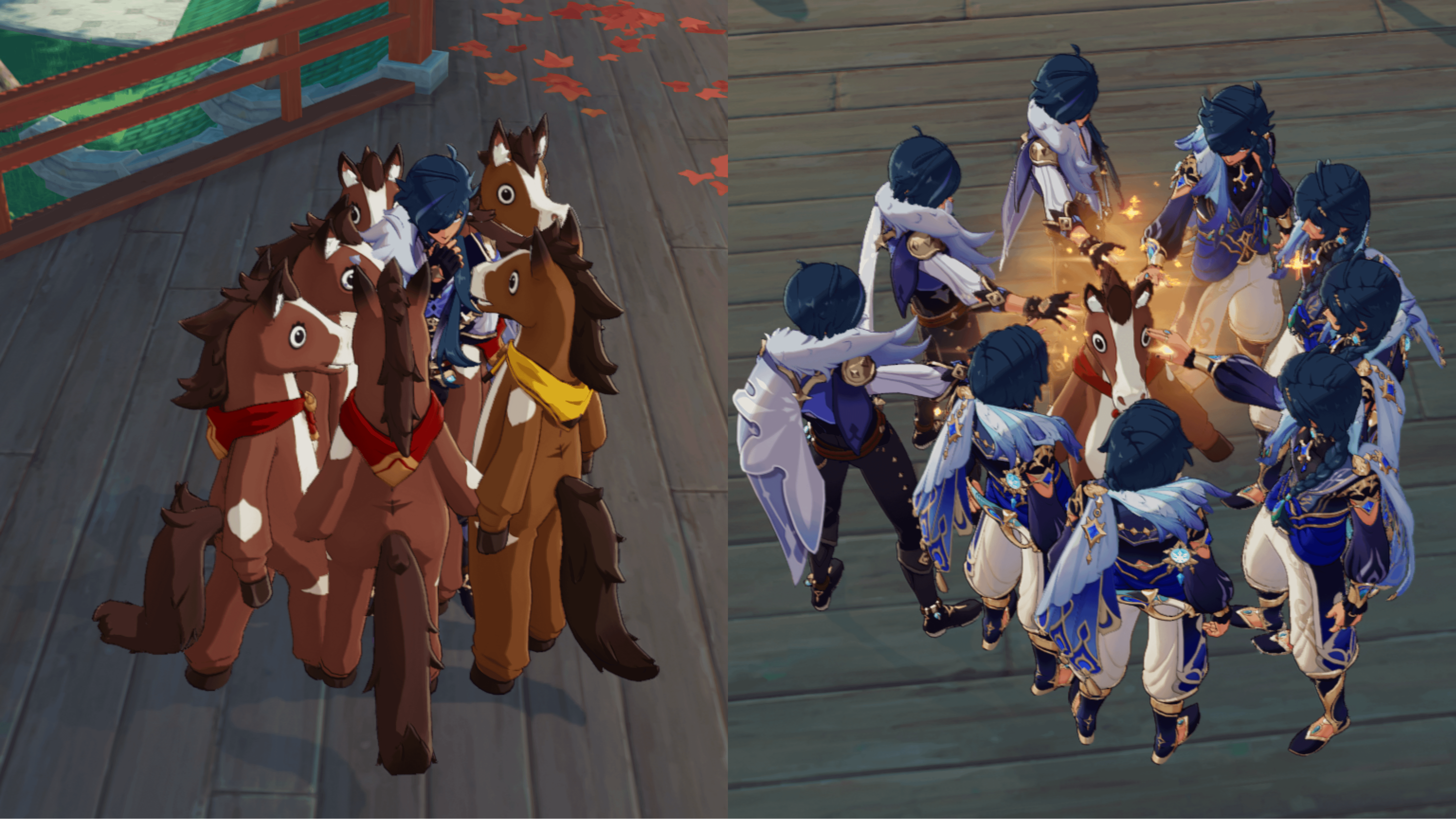 Maybe the real horses were the Kaeyas we made along the way