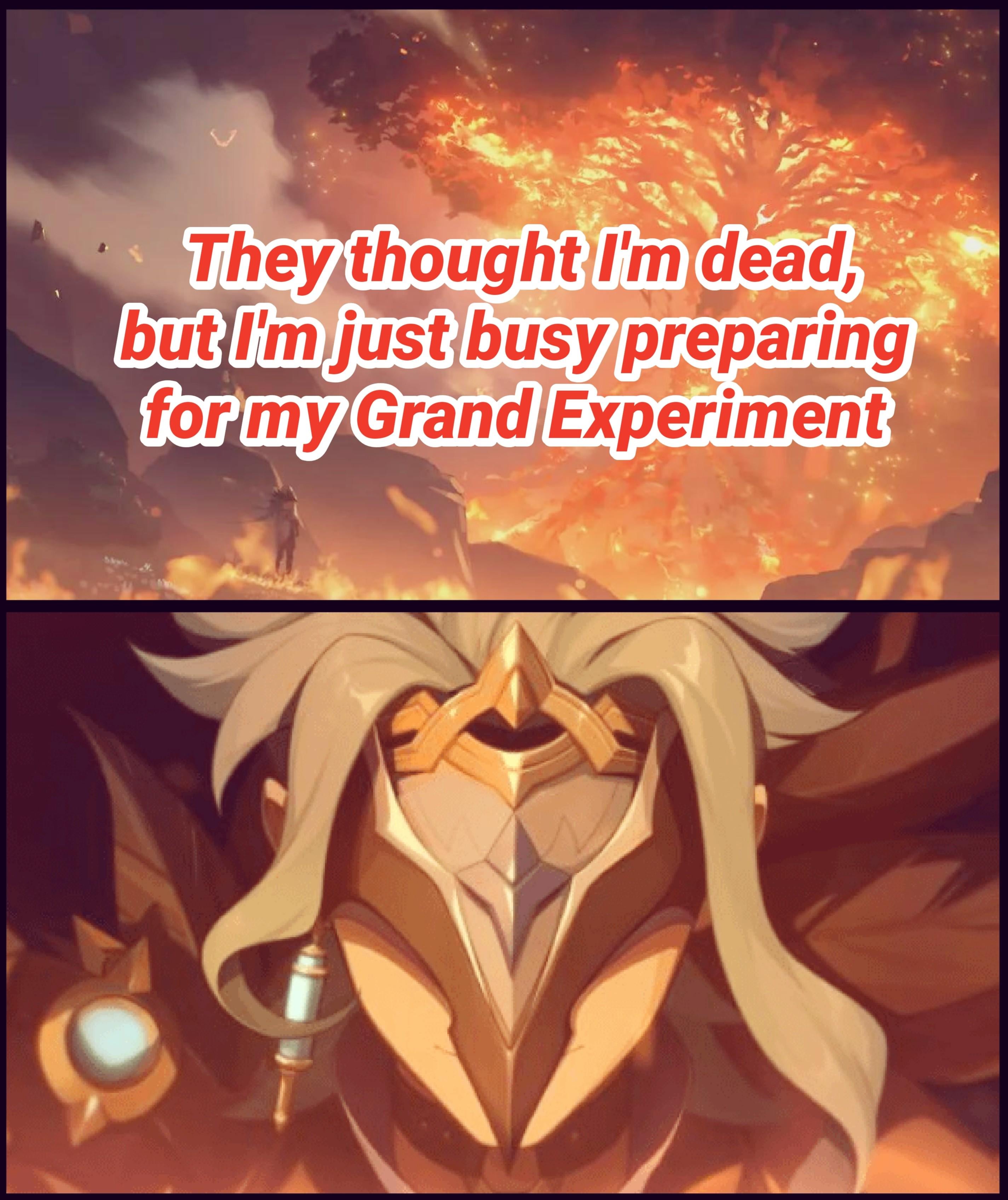 The Battle on Nod Krai was just to distract us from his Grand Experiment.