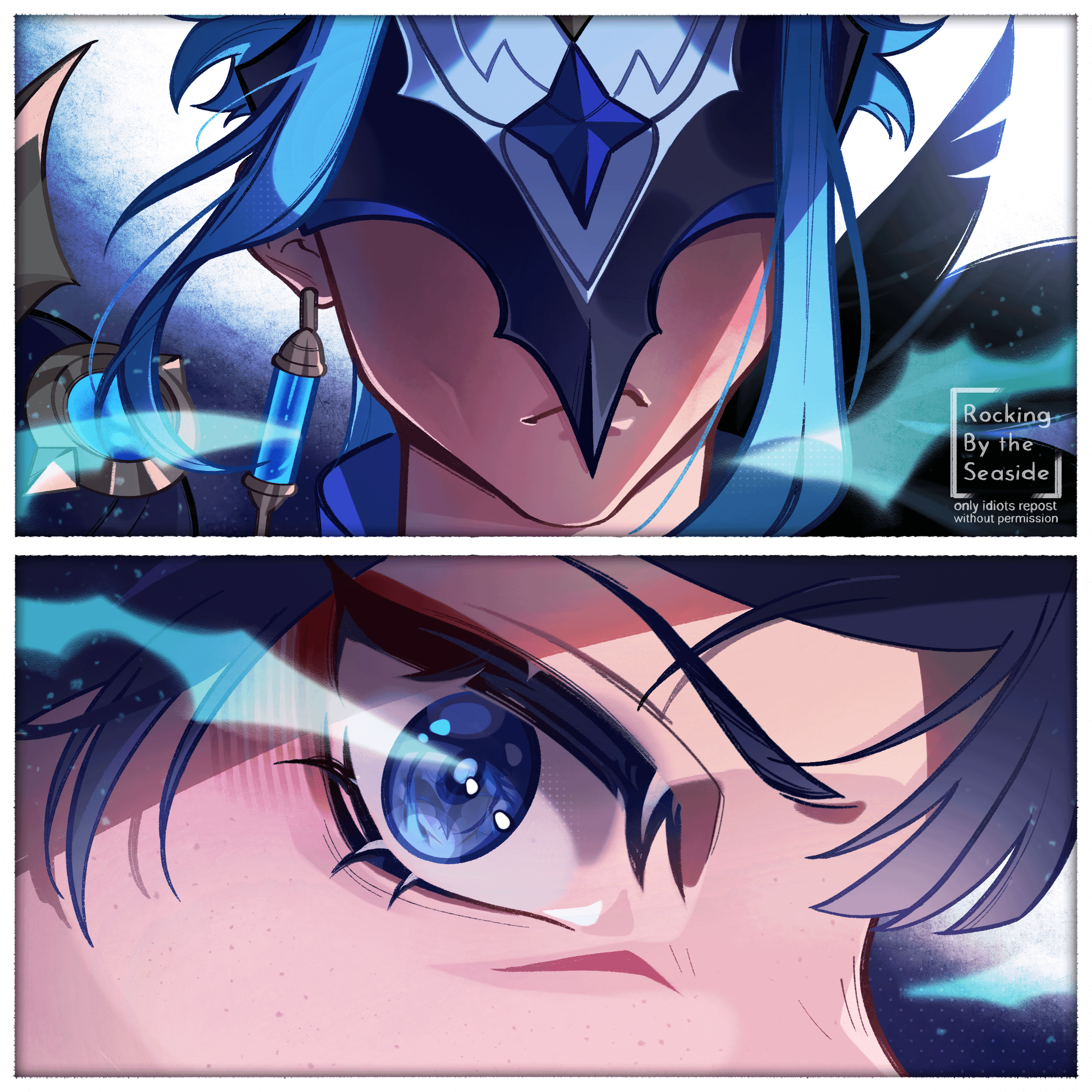 [6.3 Fanart] "A new face... Interesting"