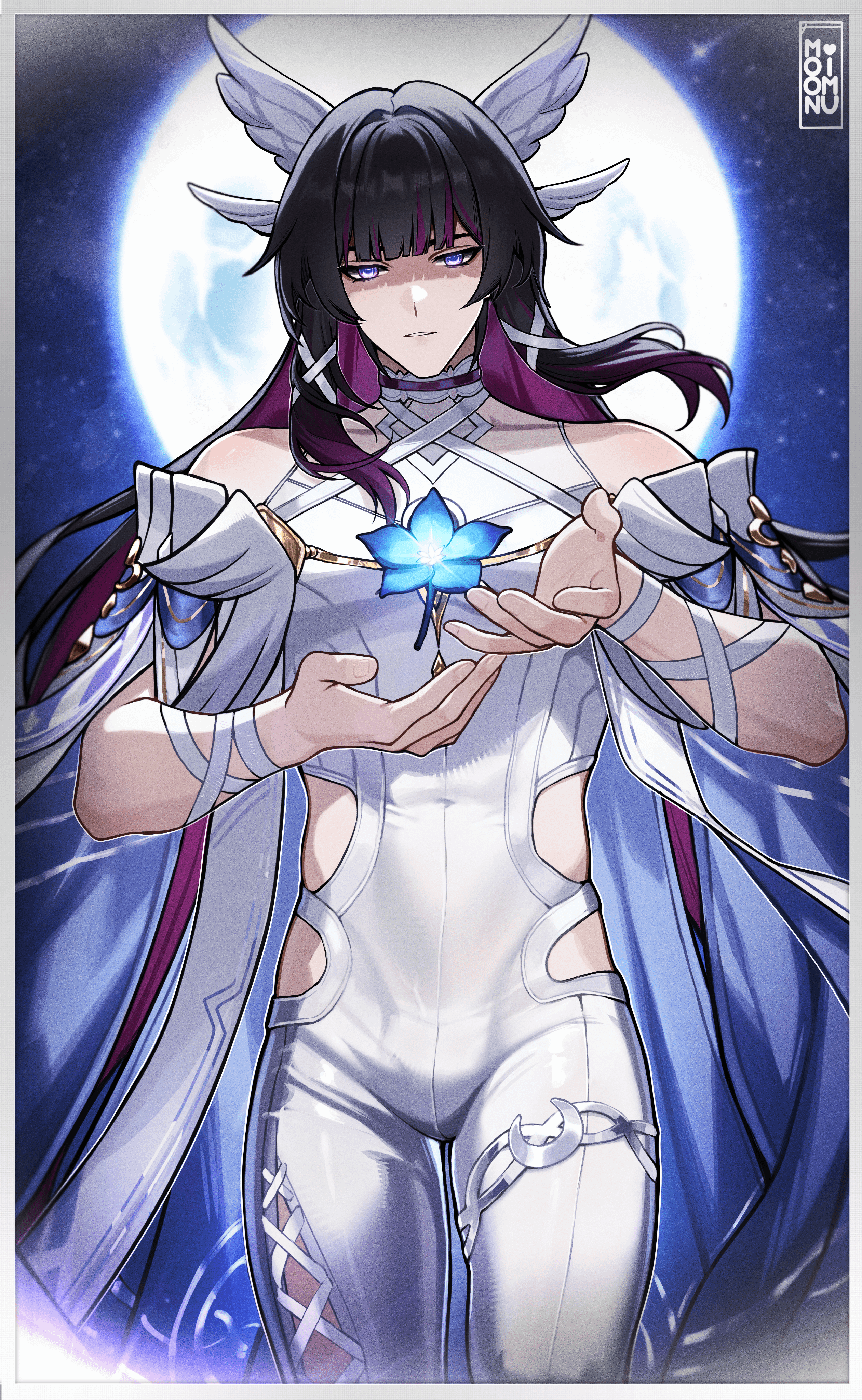 Male Columbina (by @moonimu_art)