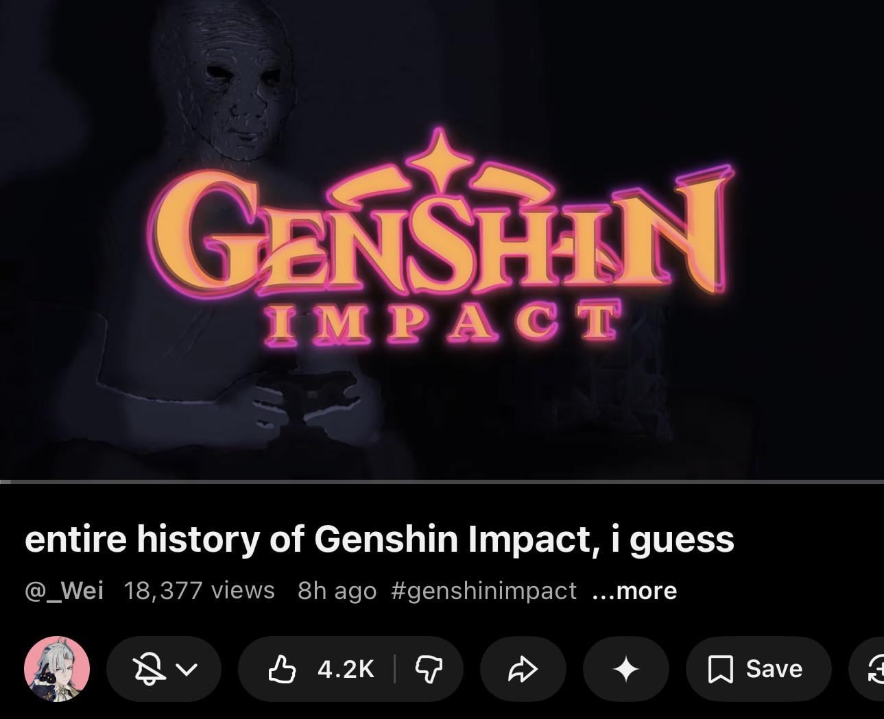 Wei (youtube) is backkkk