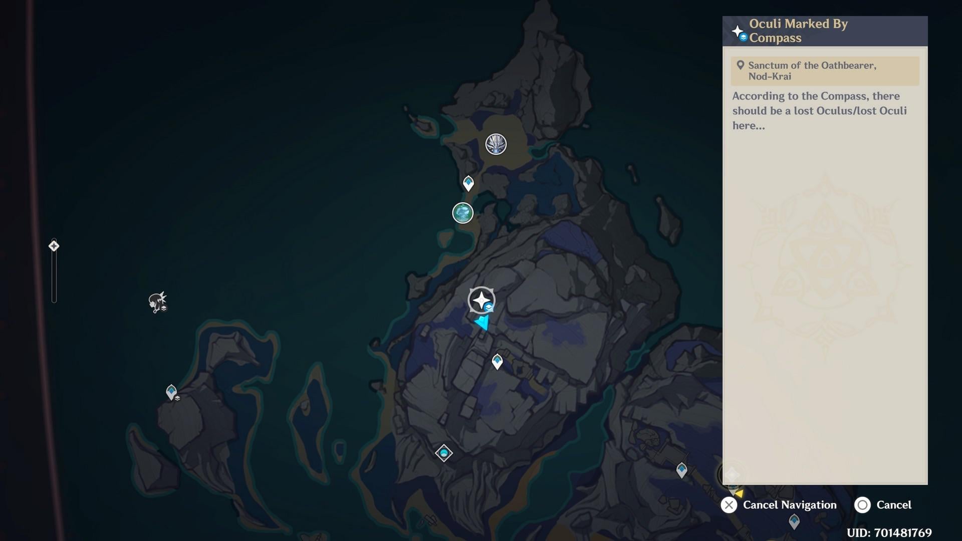 How to get to this oculi?