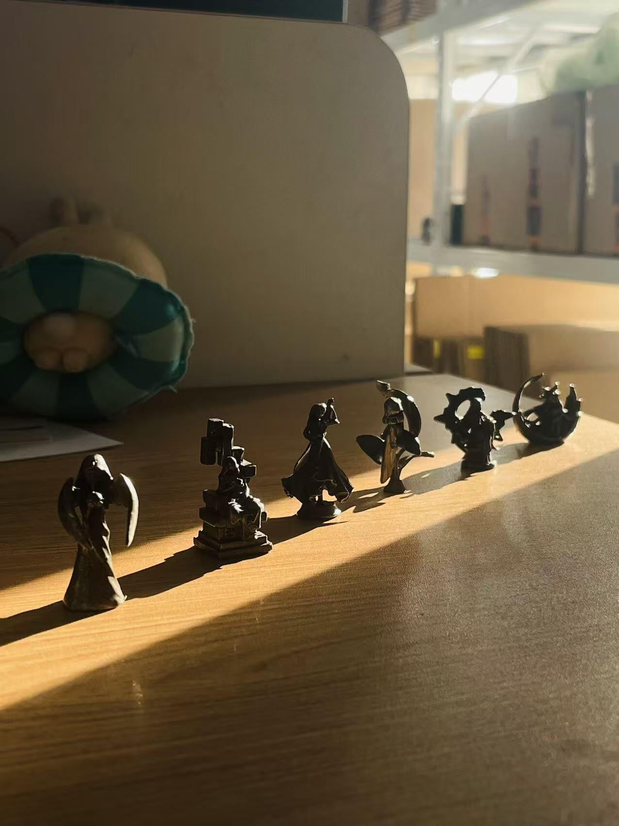 The lighting is just right