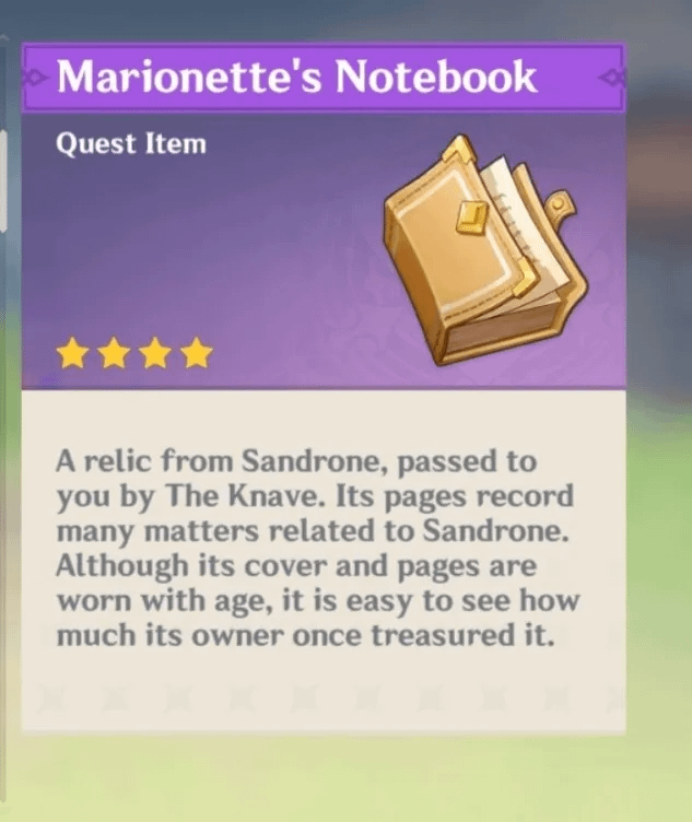 [Major Spoilers] Book recommendation: Remember to go visit your hotel room to read someone's diary and hurt yourself even more after the 6.3 AQ