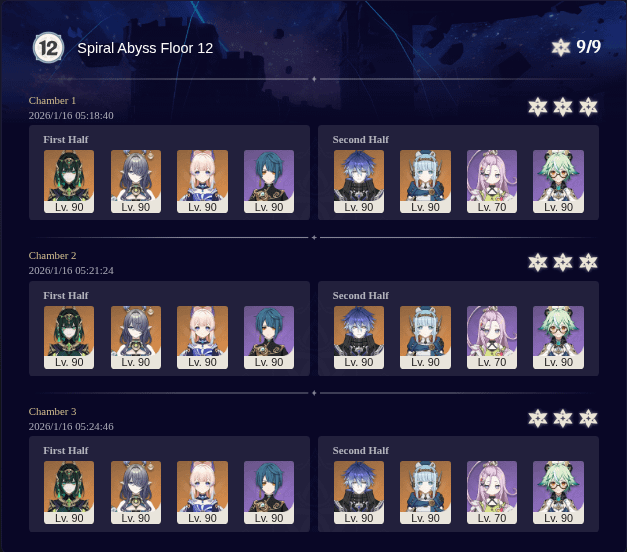 Abyss - Done and Dusted thanks to Lunar Buff (until it gets powercrept)