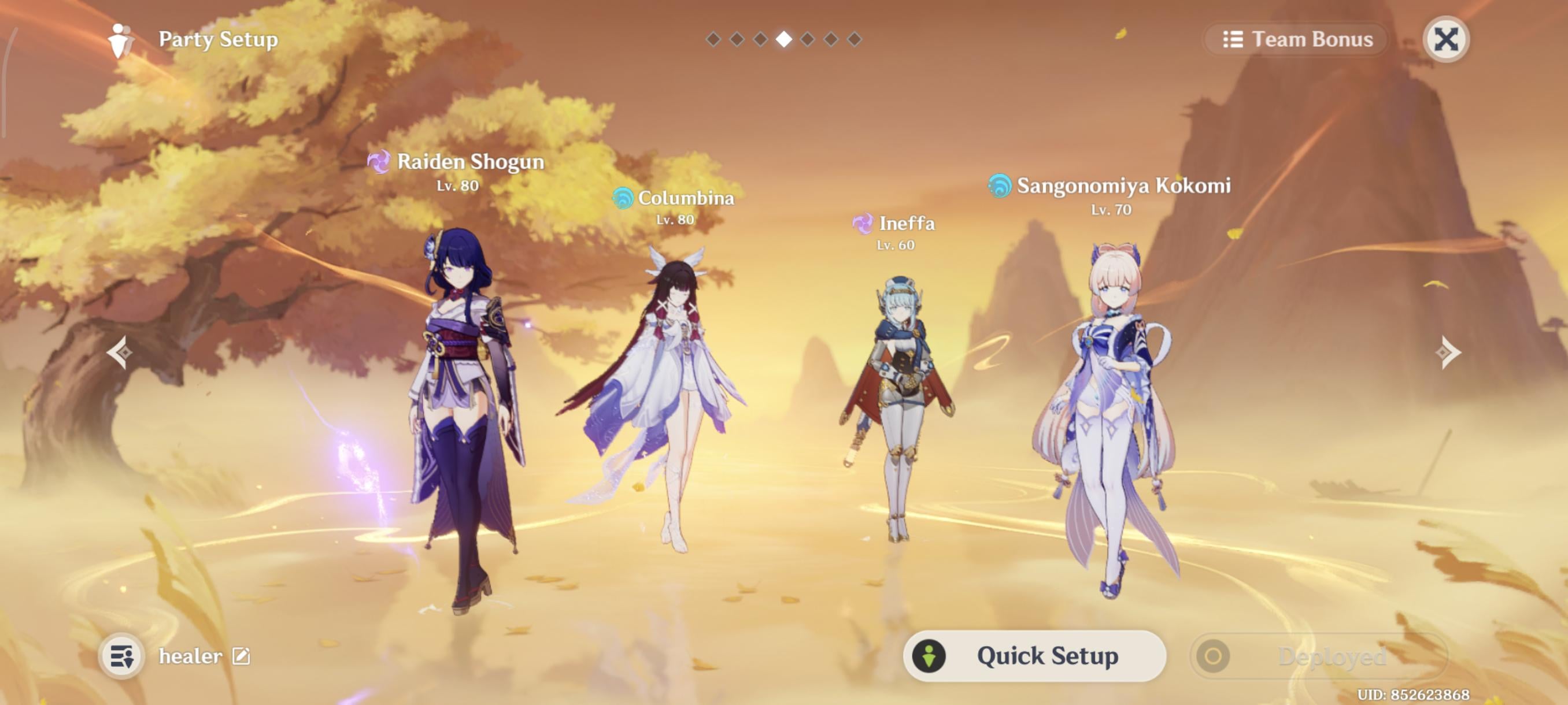 This is the ultimate AFK team right here lmao
