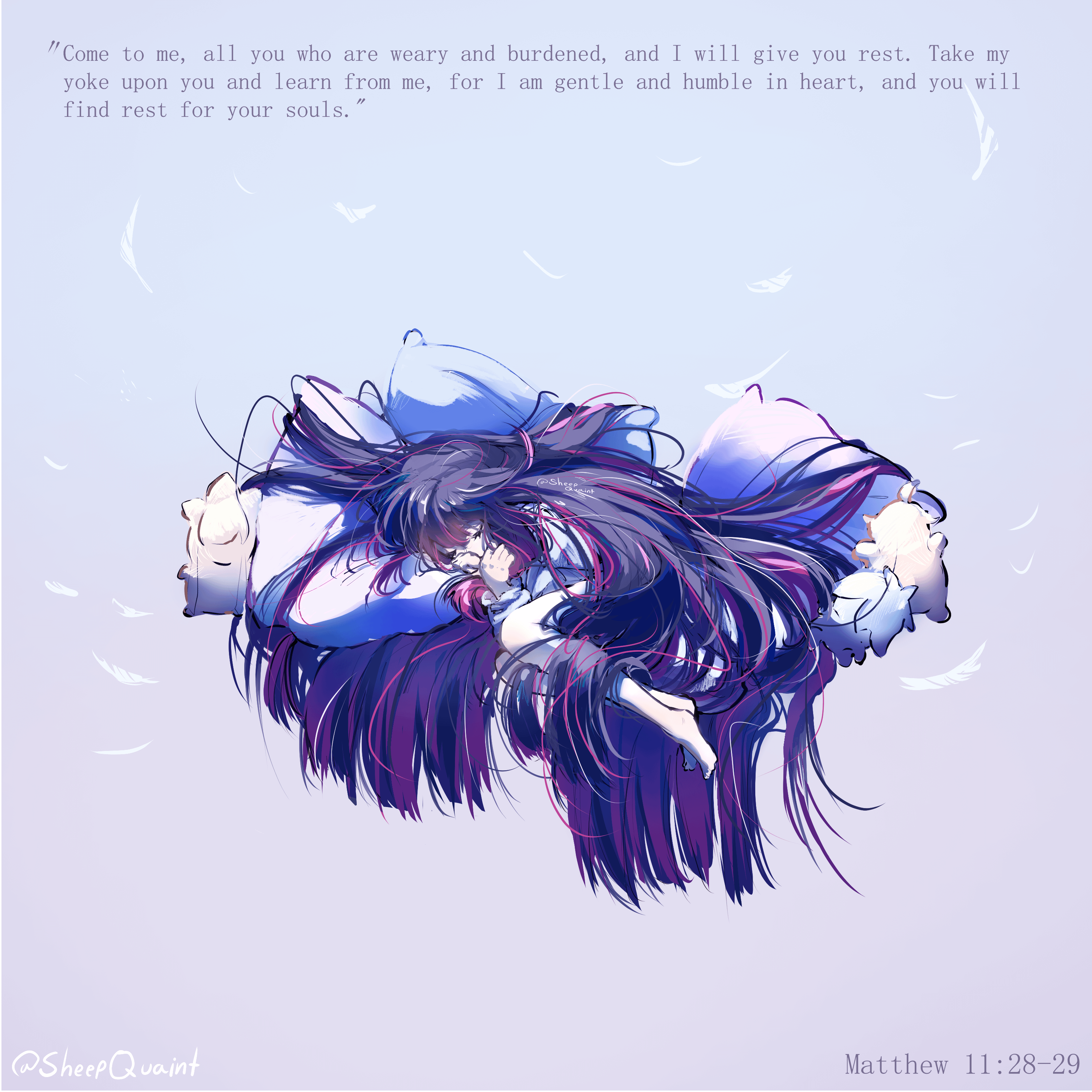 Sweet dreams Columbina🩷 (oc art)