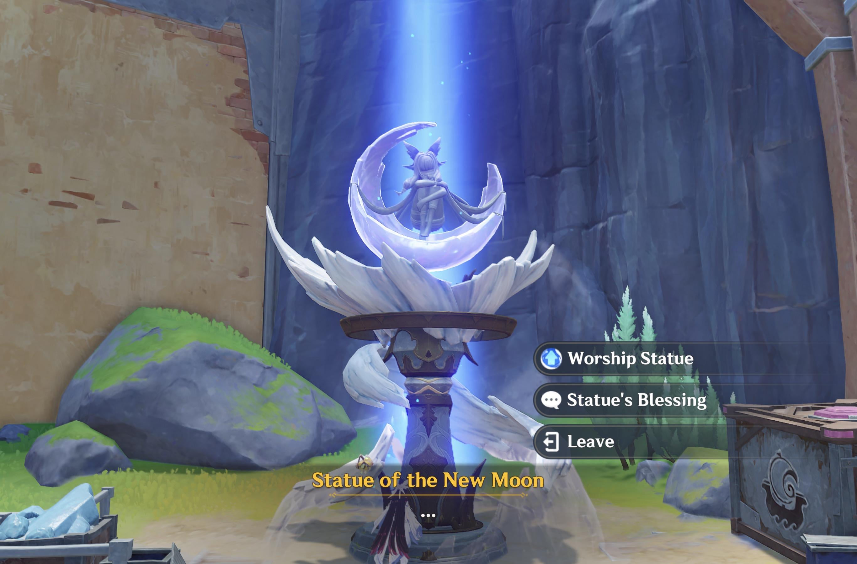 PSA: Post-6.3 the New Moon’s Statue appearance changes…