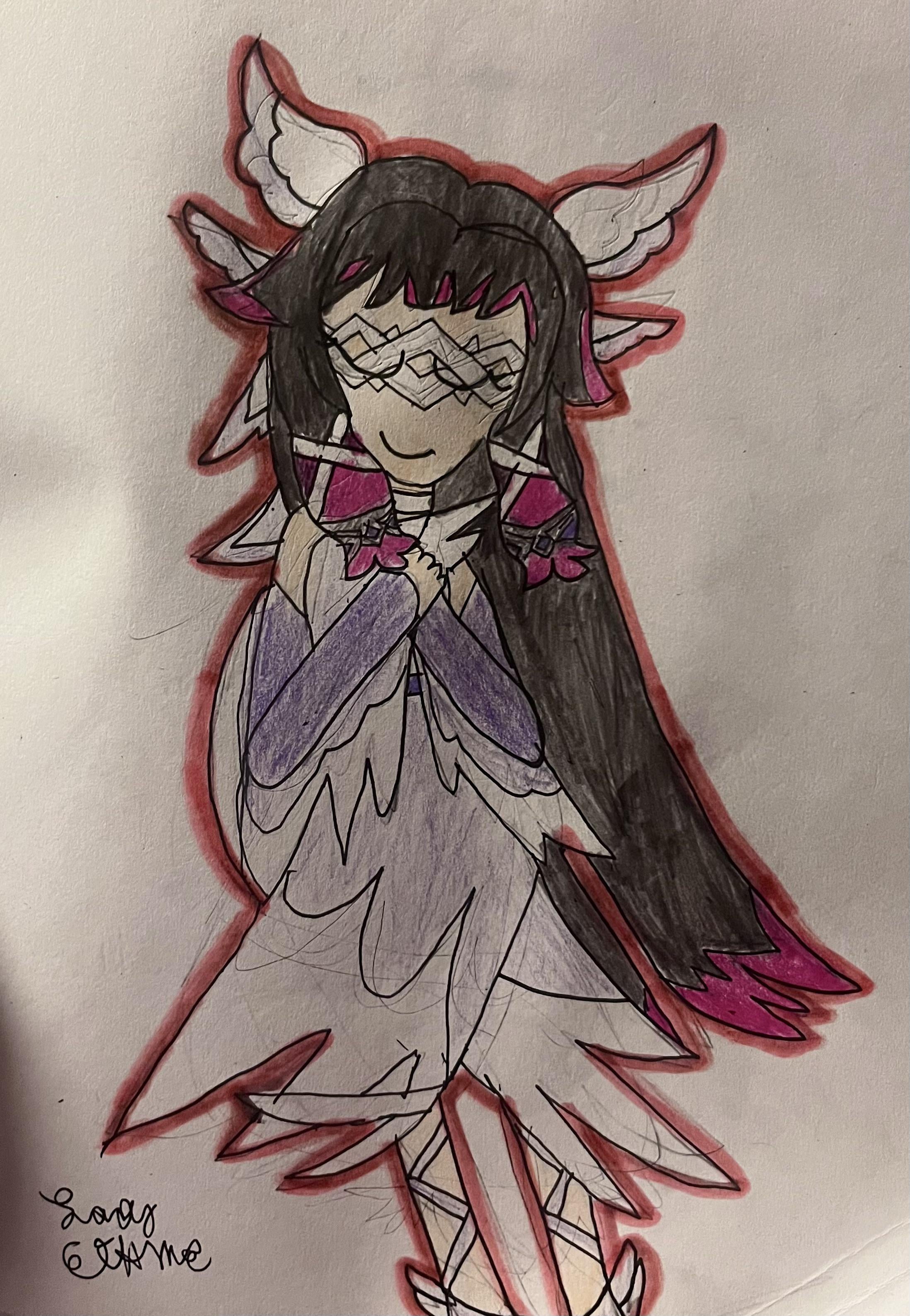 I drew Columbina :)