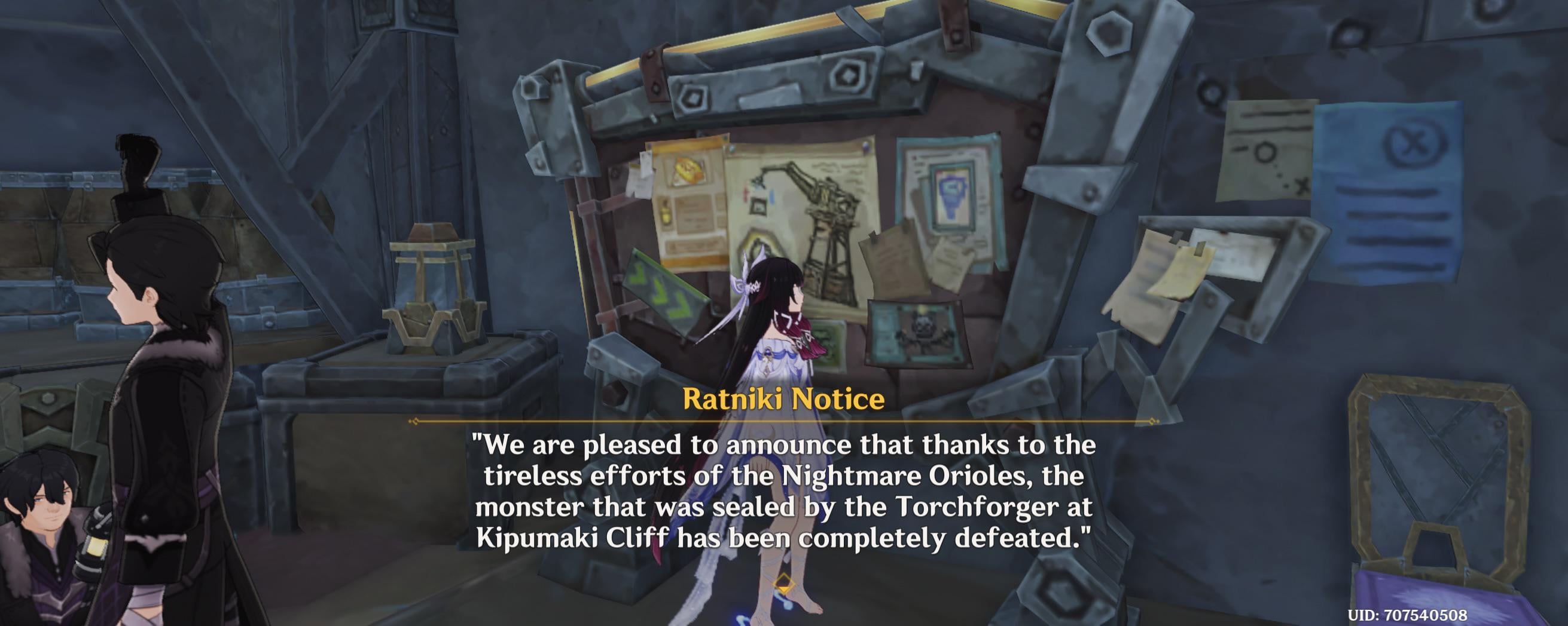 Did the billboard just spoil me? (Prelude to the Night Vigil world quest)