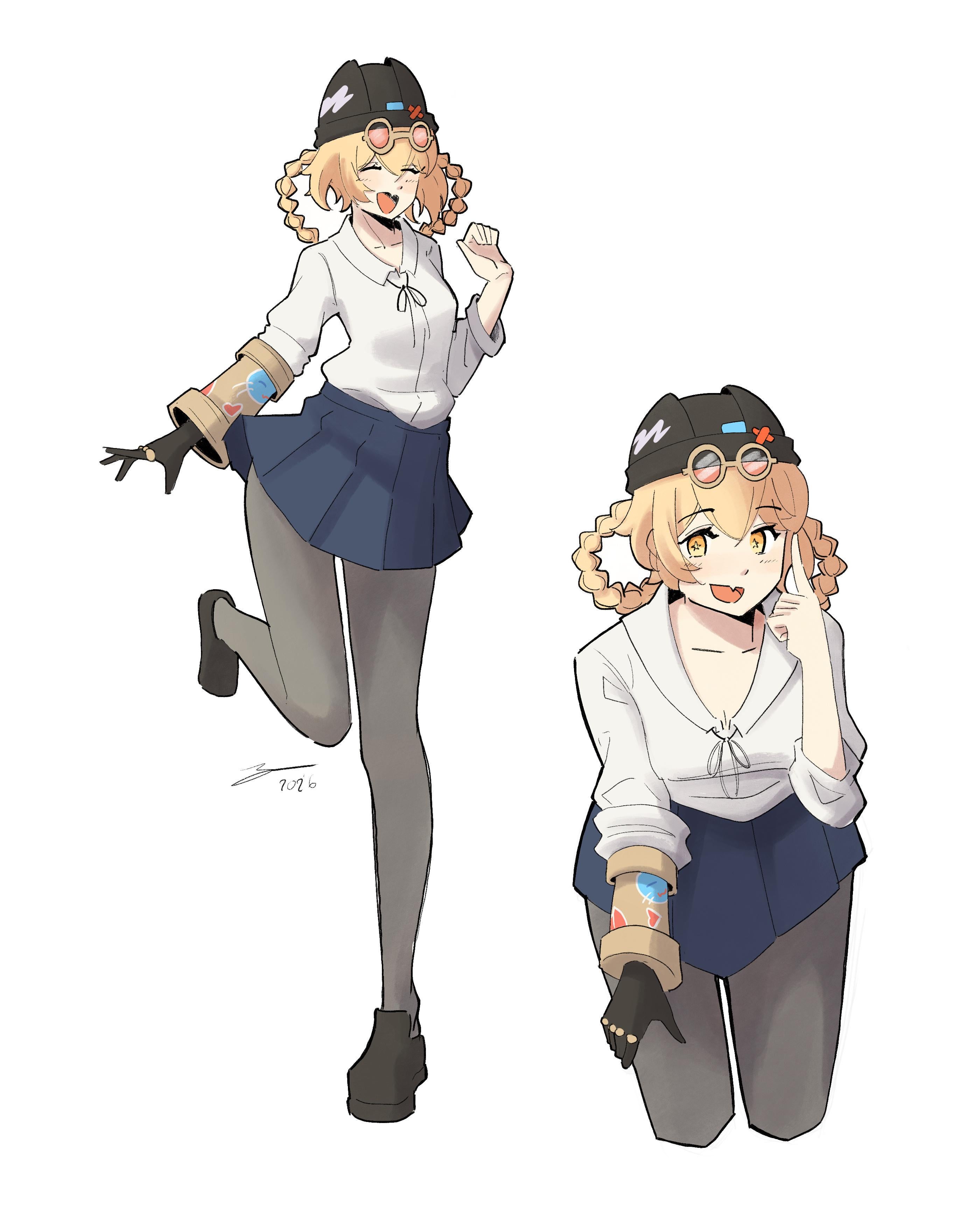 Some Jahoda schoolgirl sketches