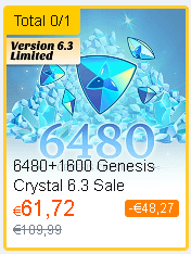 Would I still get the first time 6480 Genesis Crystal Top Up using Lootbar?