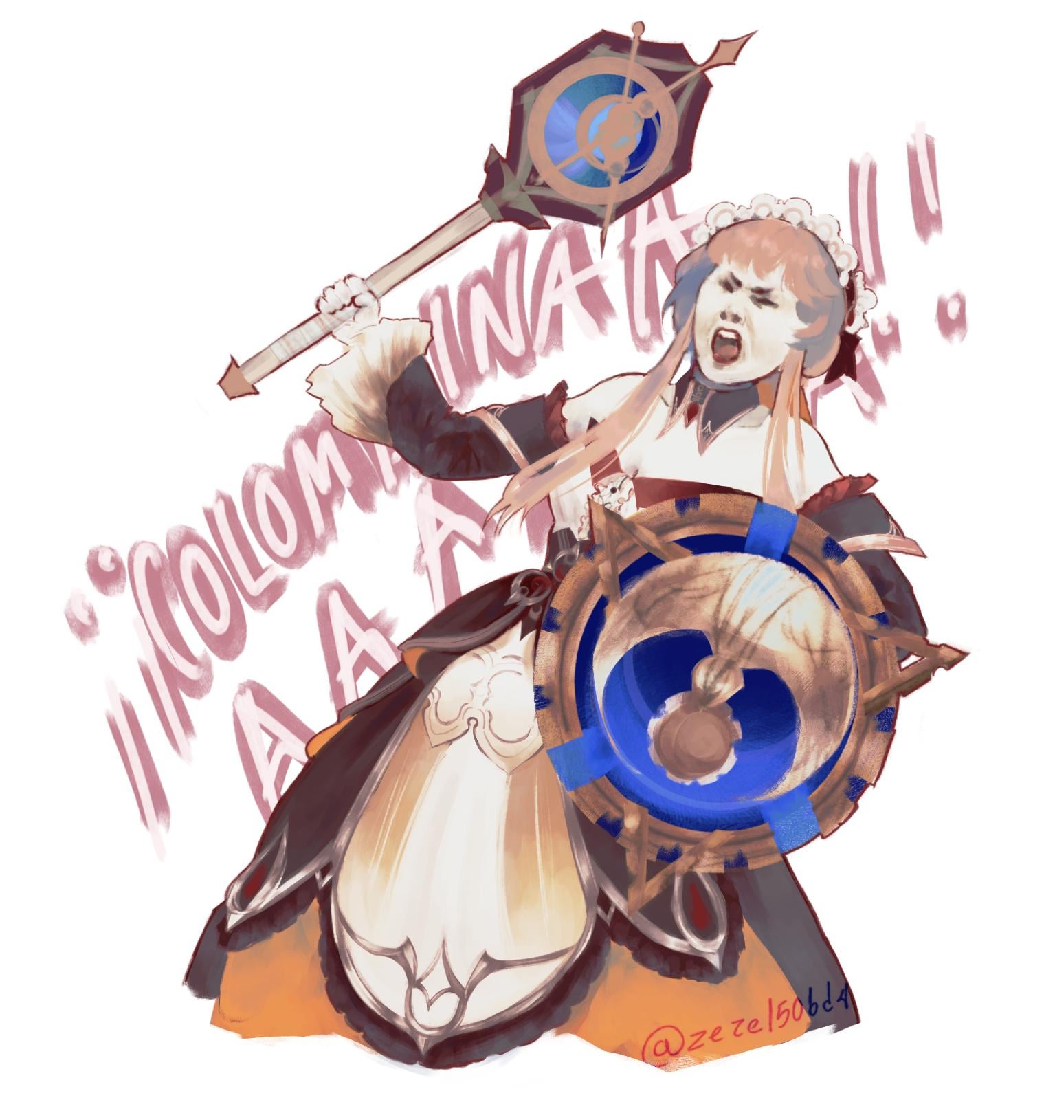 That Sandrone meme screaming Colombina's name