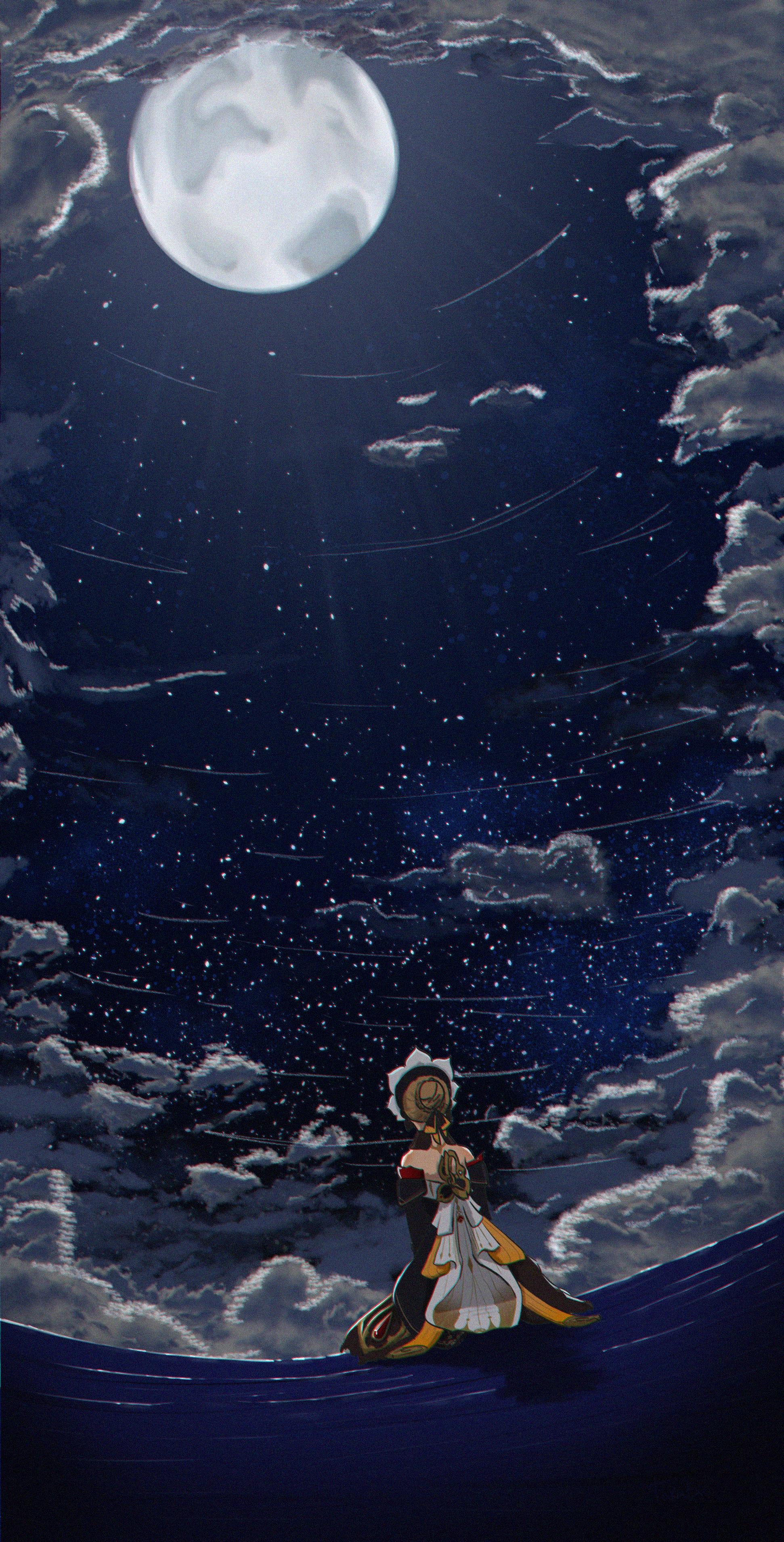 Sandrone under the moon~