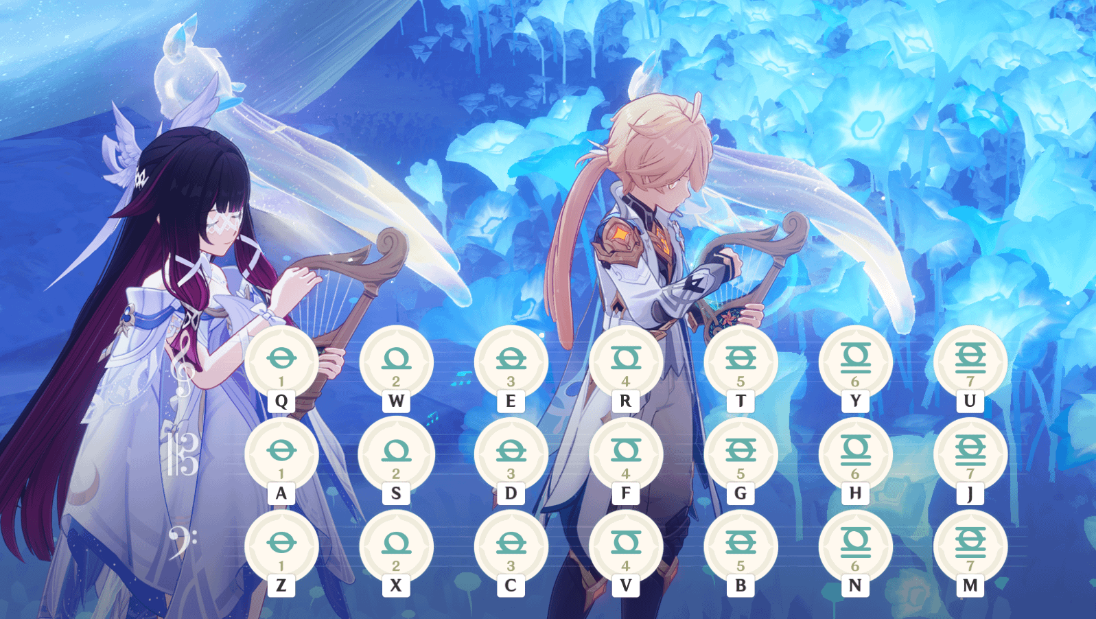 Lyre score if anyone is interested