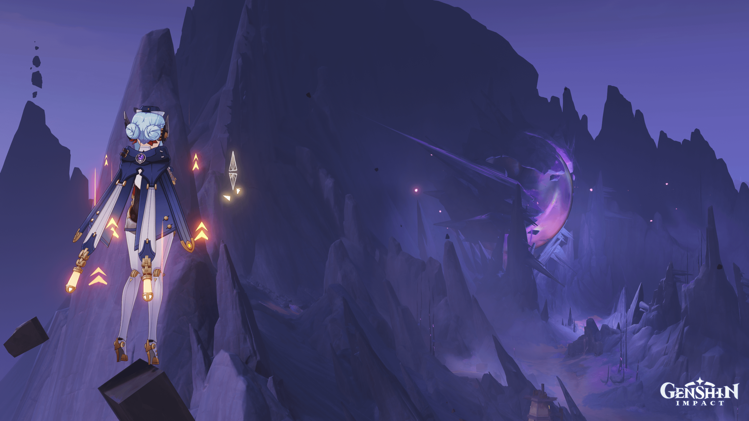 [6.3 New Area] the "big scary thing" in the north is actually hollow and looks way less intimidating from the side lol