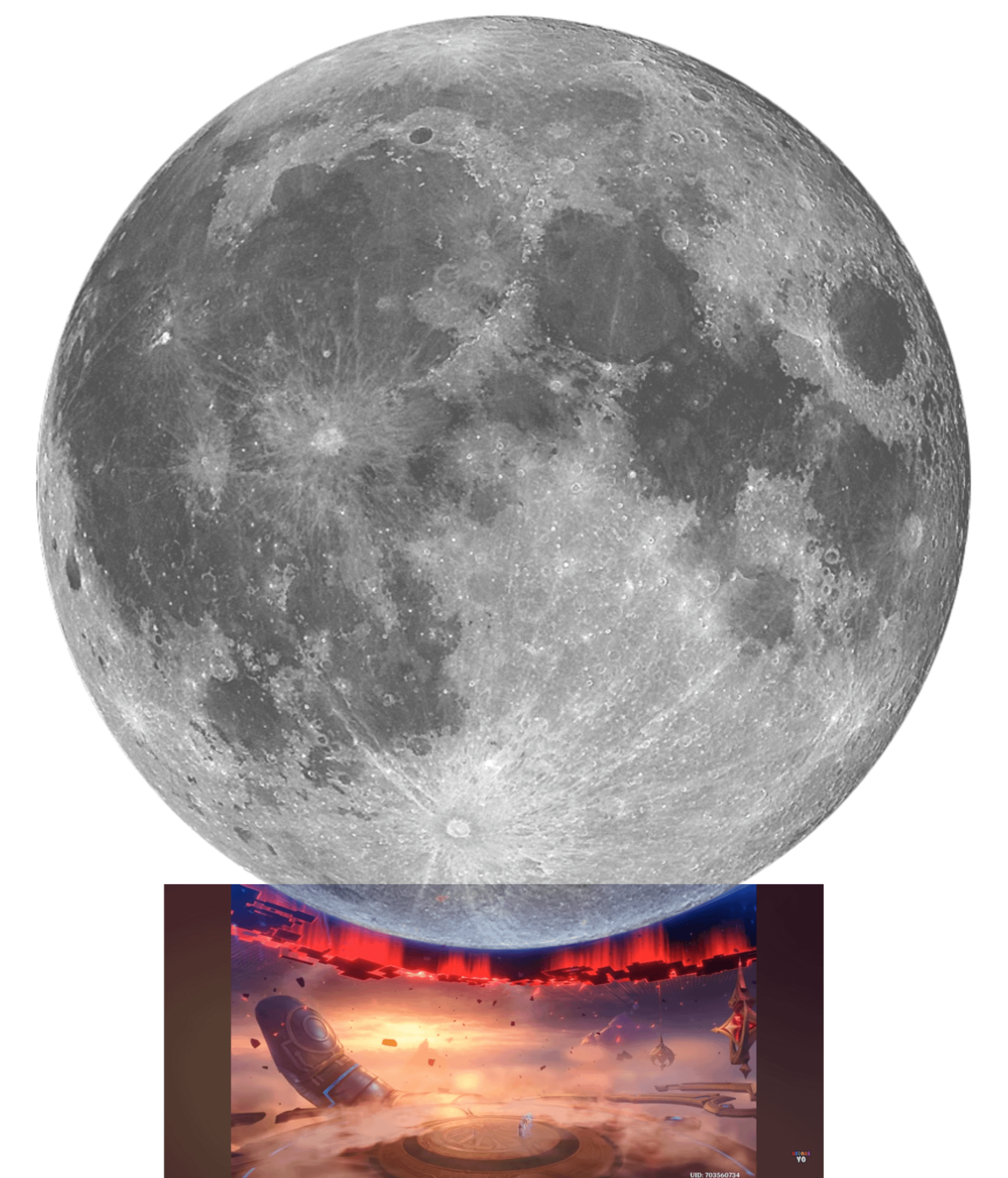 [6.3 spoiler] Btw this is how big the Moon is....