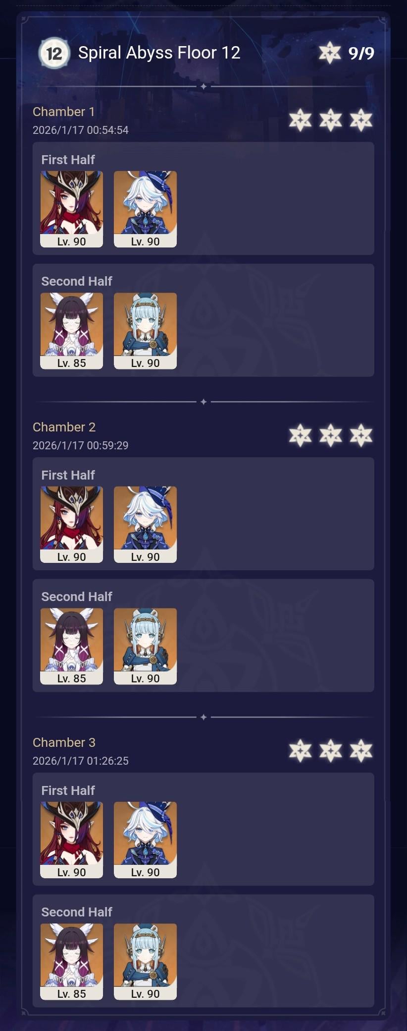 This Abyss was so easy I did my first ever double duo 36 star clear