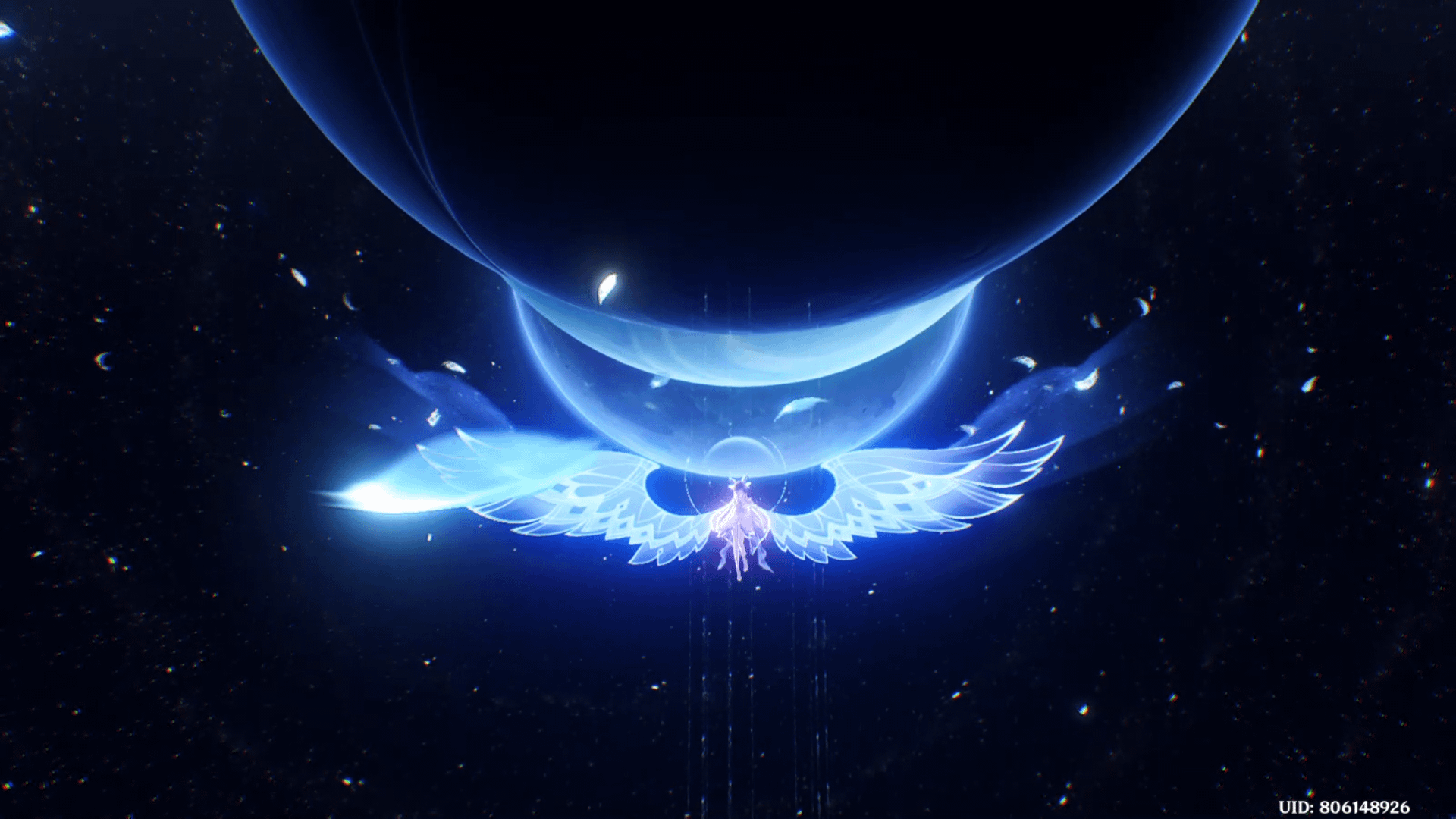 unusual Columbina's burst animation