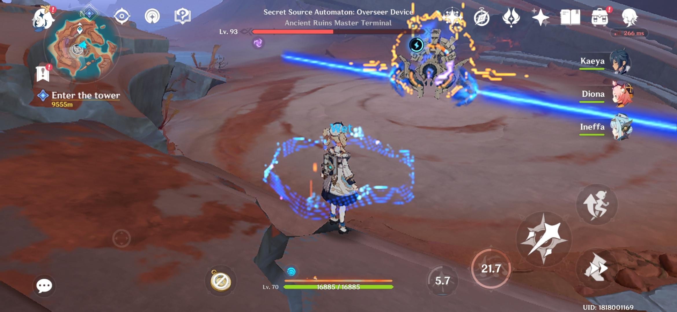 Helpful tip on farming Ineffas Boss
