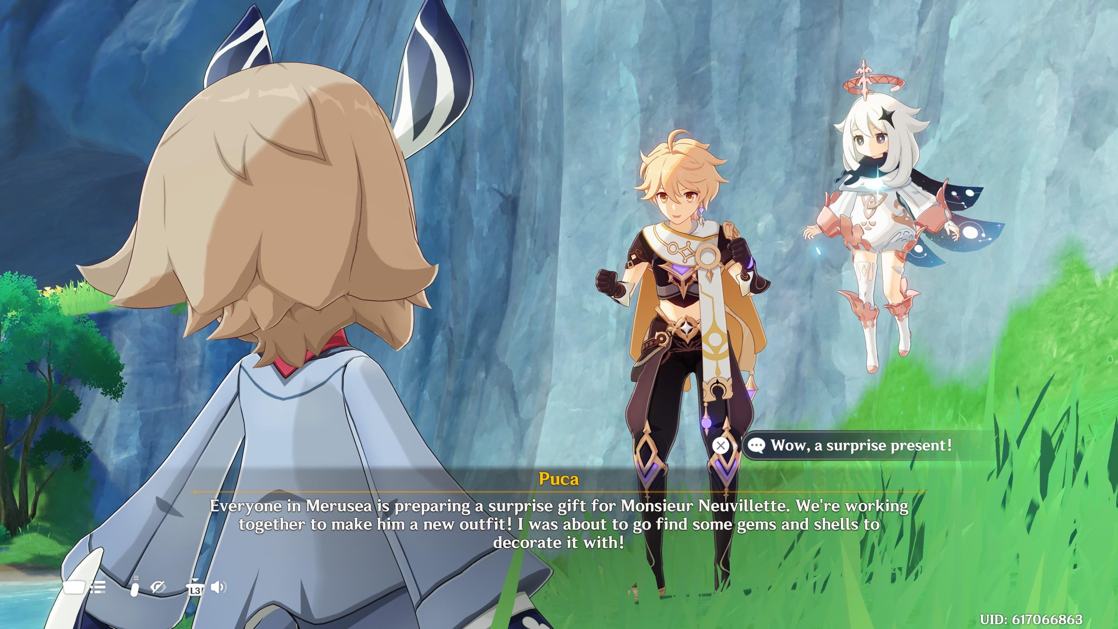 The reason Neuvy gets a new outfit is best reason so far