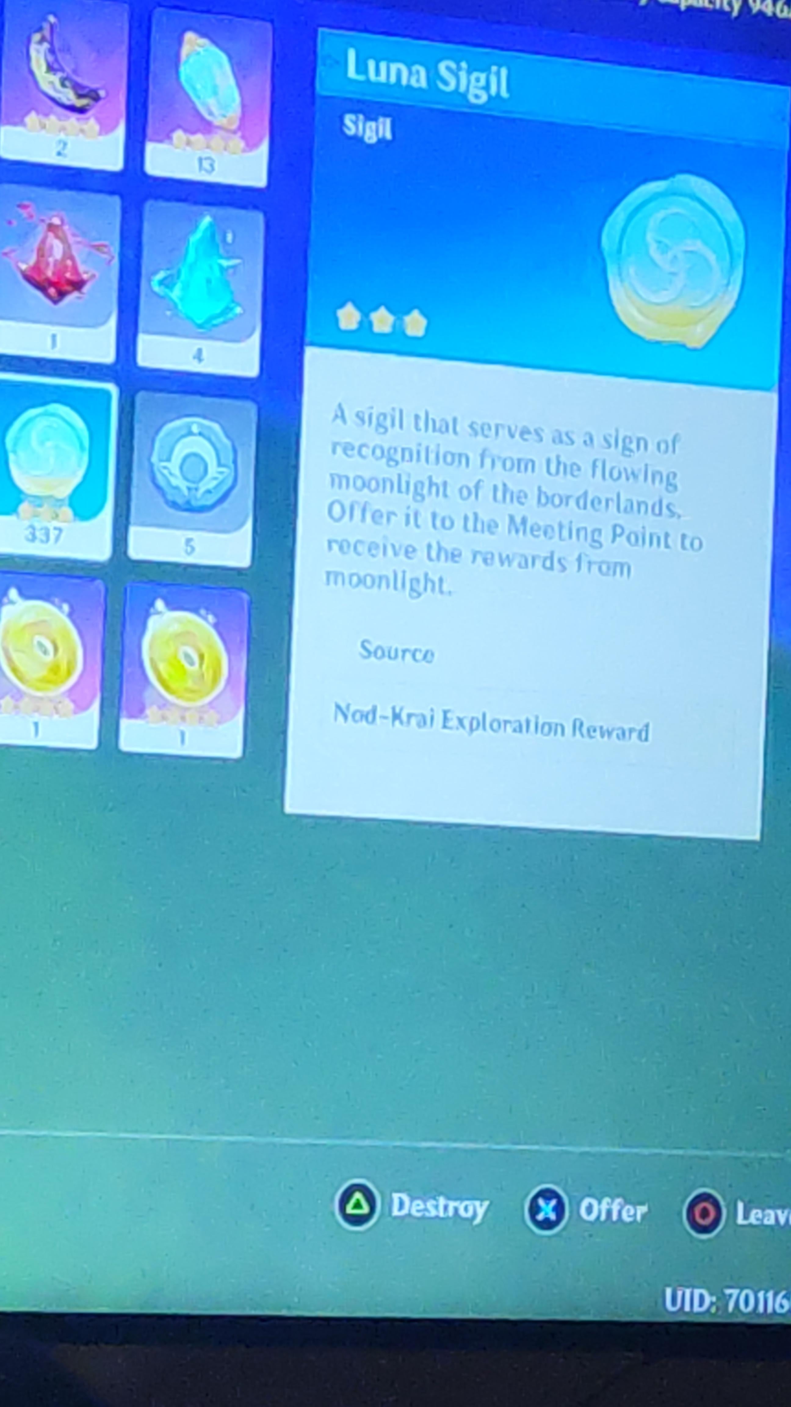 What in the world do I do with all these leftover Luna sigils 😬