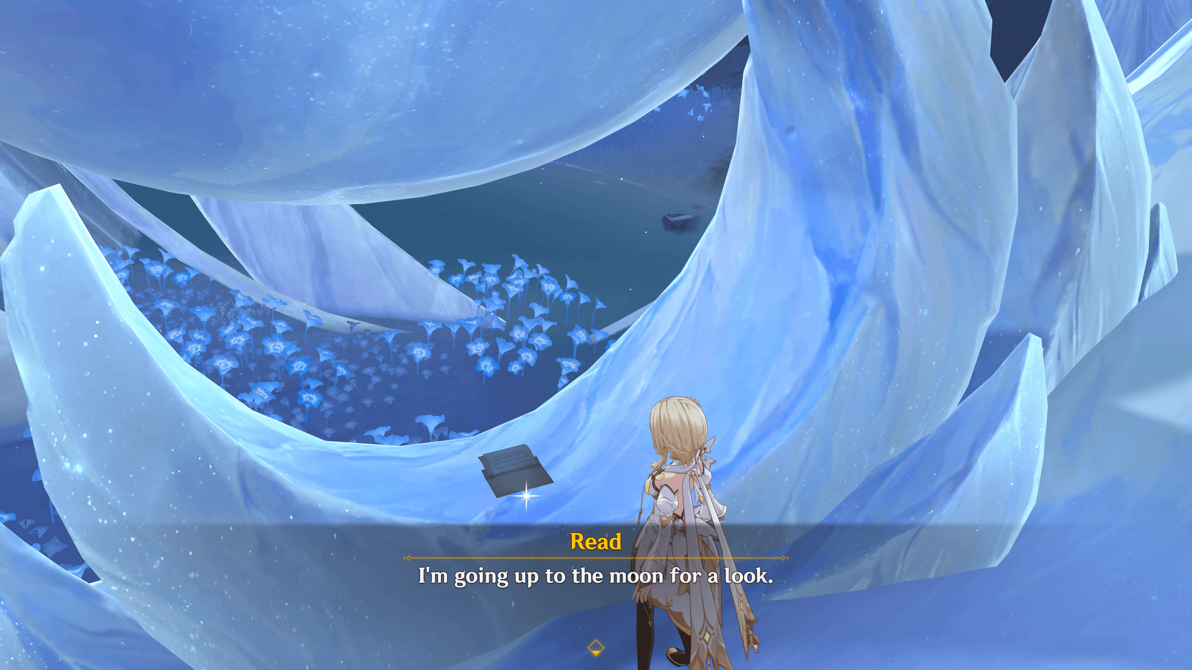 [Luna IV Spoiler] Bina going for a little trip