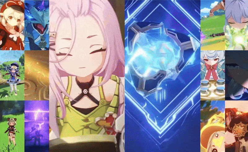 Another Pattern Impact Theory (the first chibi character we meet sets the precedent for the AQ)