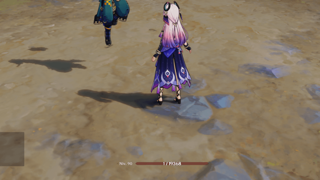 Grandma punched me so hard I was left with only 1 HP.