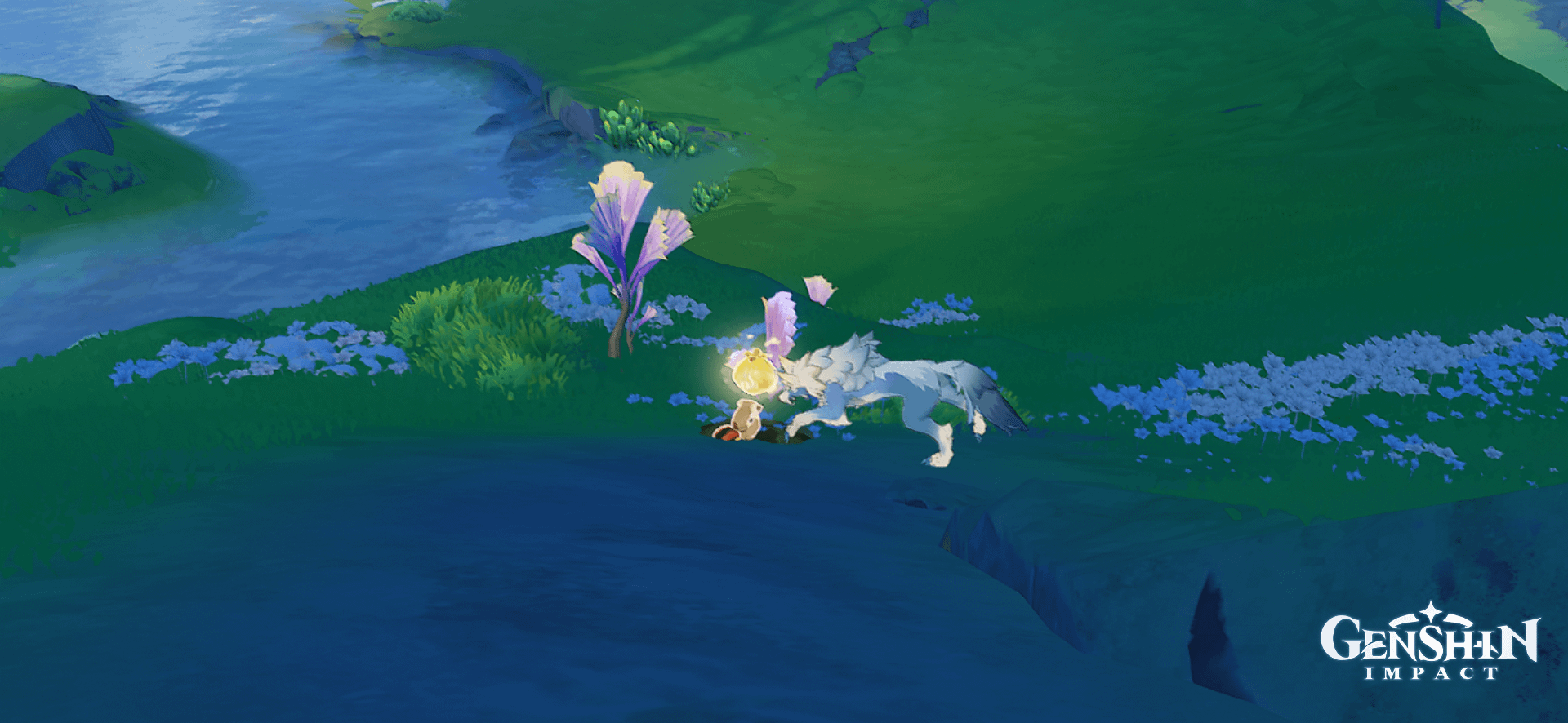 These wolves in Nod-krai are actually from Mondstadt that came on a past expedition 500 years ago, unlike those in Wolvendom, they will attack. Likey due to the hostile environment, and without the protection of Boreas.