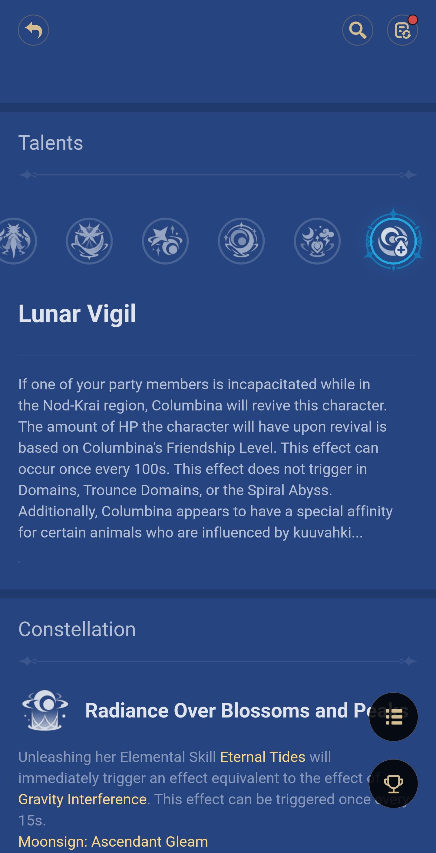 COLUMBINA &amp; BARBARA IN TERMS OF REVIVAL ABILITY.