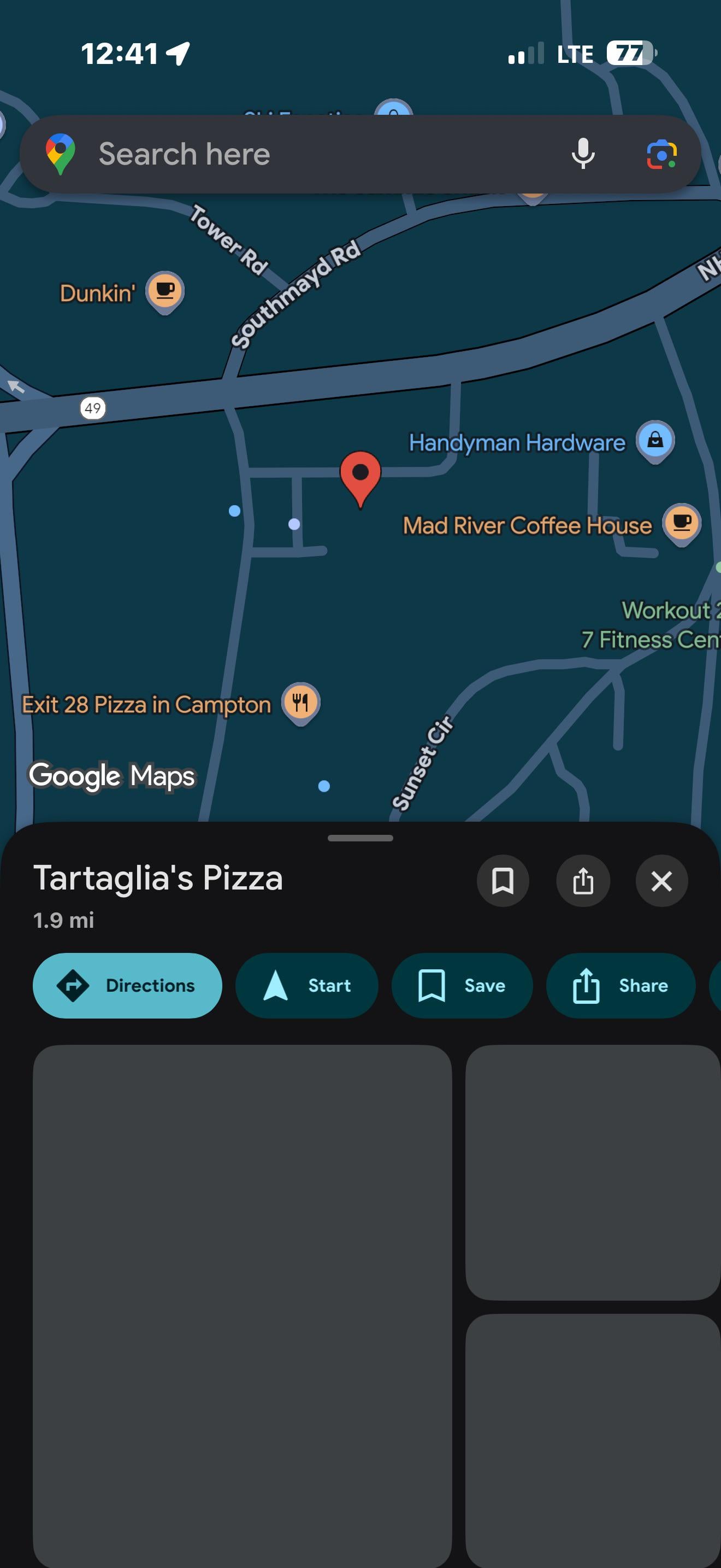 I didn’t know Tartaglia liked pizza