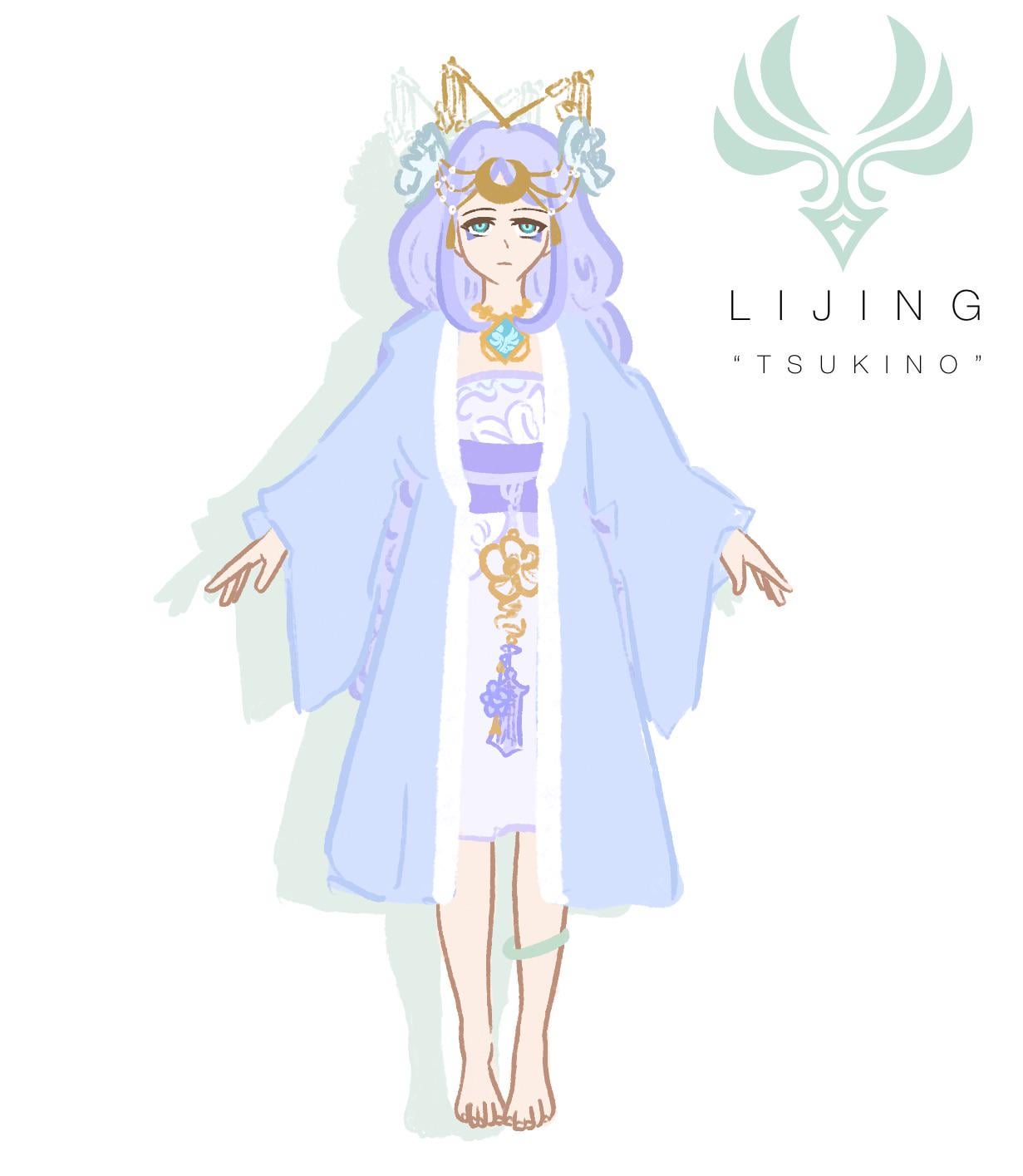 Finished redoing a concept art of my old OC from 2023