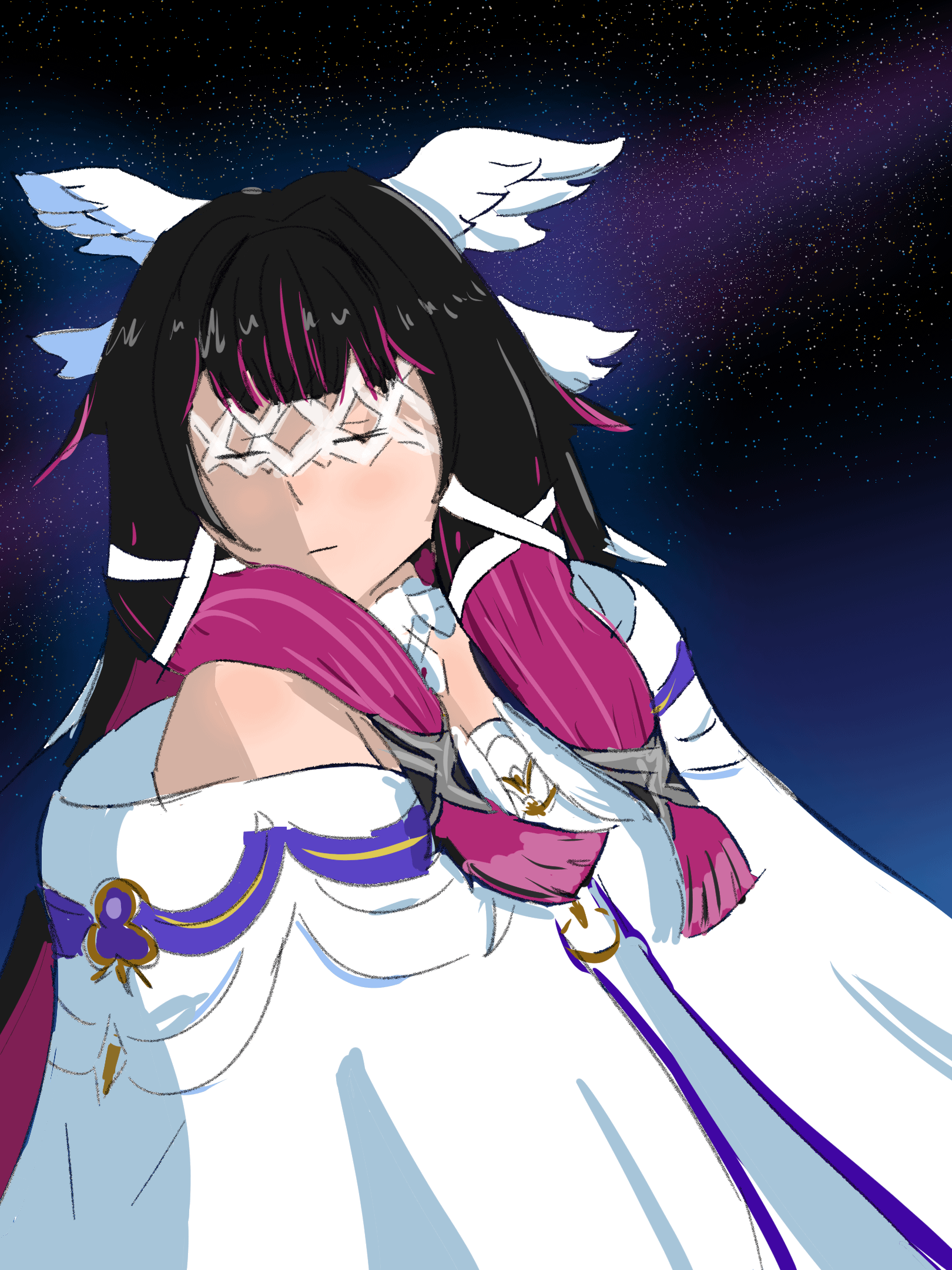 Meh drawing of columbina