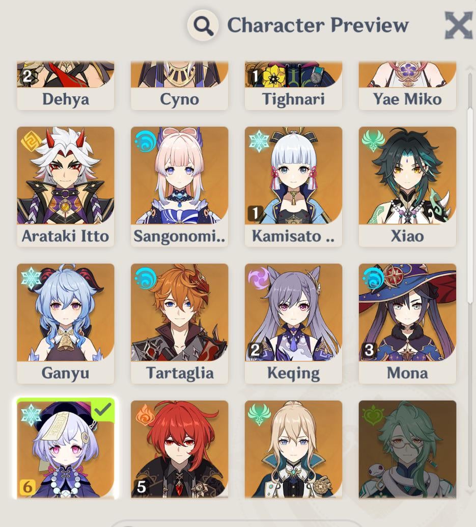 Since its the last week of the constellation event, who should i choose?