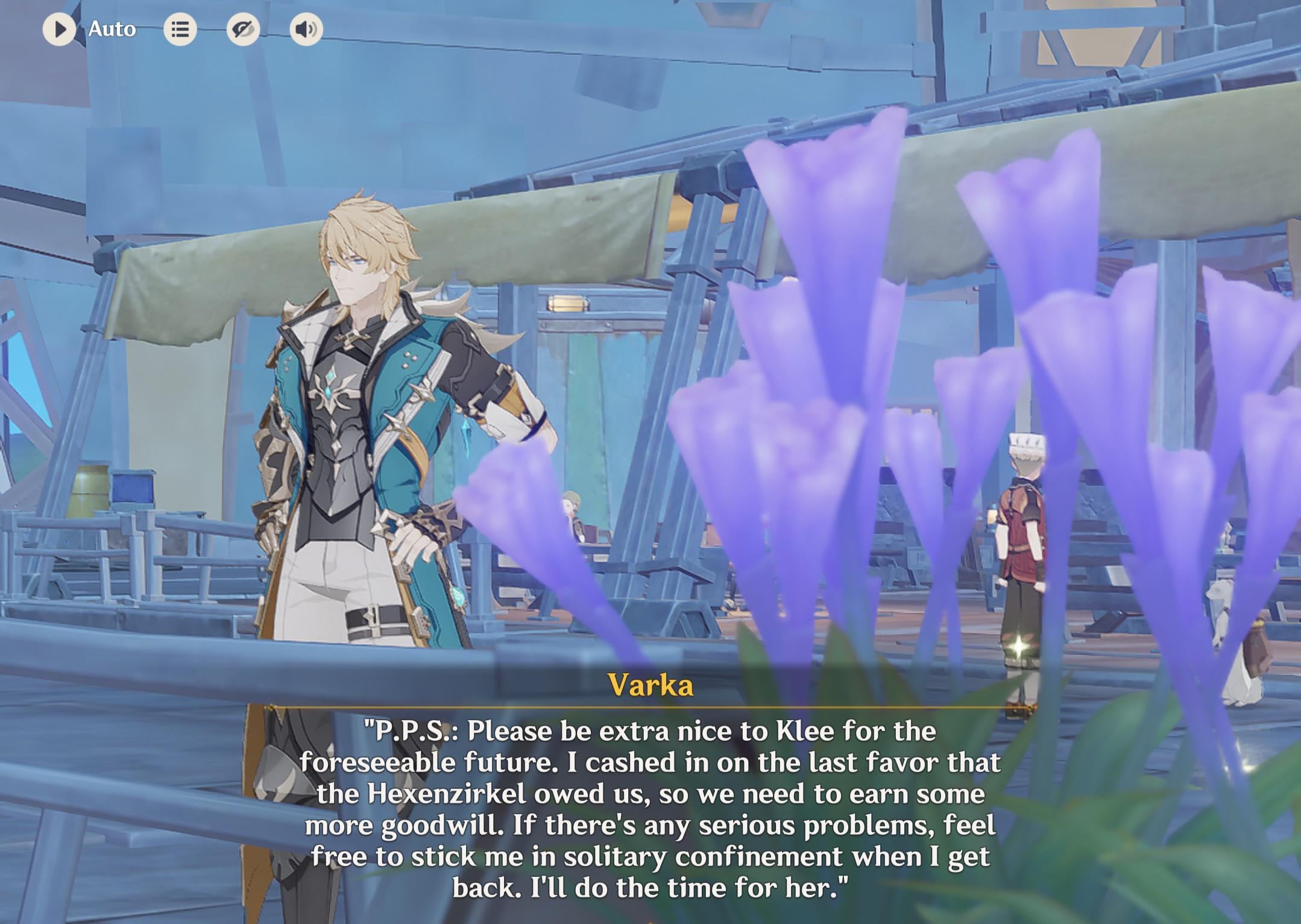 Varka is so unserious lmao