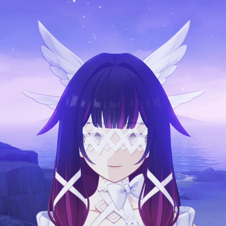 Are her eyes supposed to be open like this behind her mask? Must be a bug lol