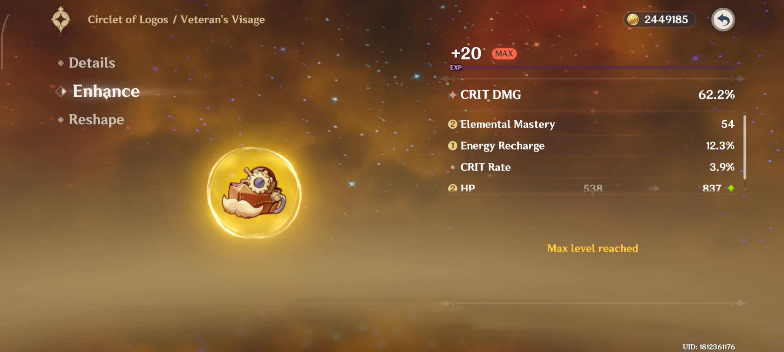 Ya'll keep asking for skip button but can't revolt for a pity system in artifact farming
