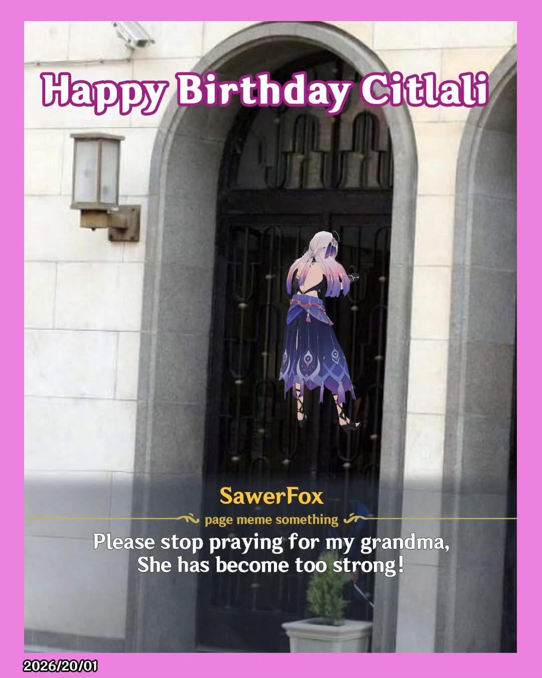 HBD Citlali !