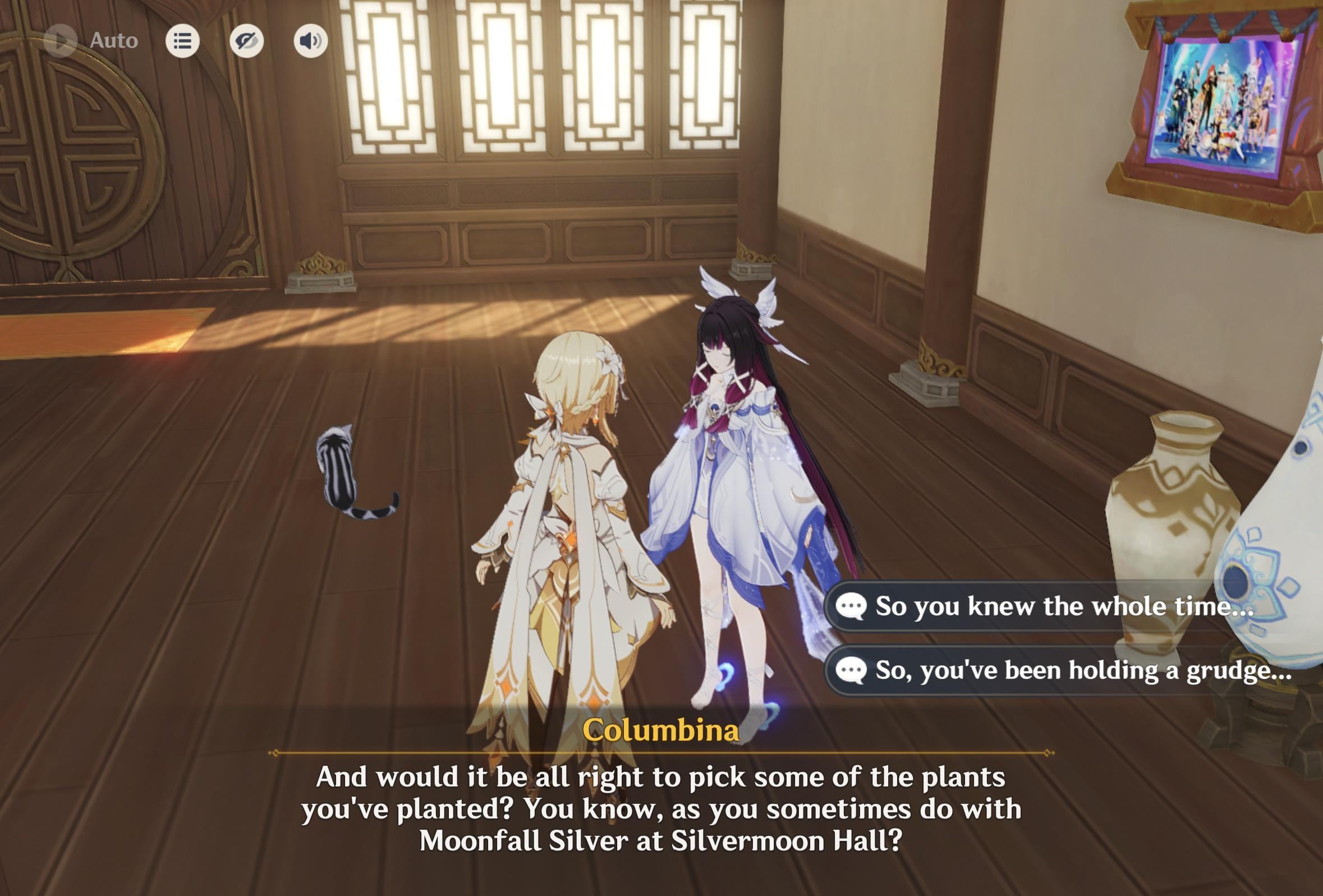 She knew D: