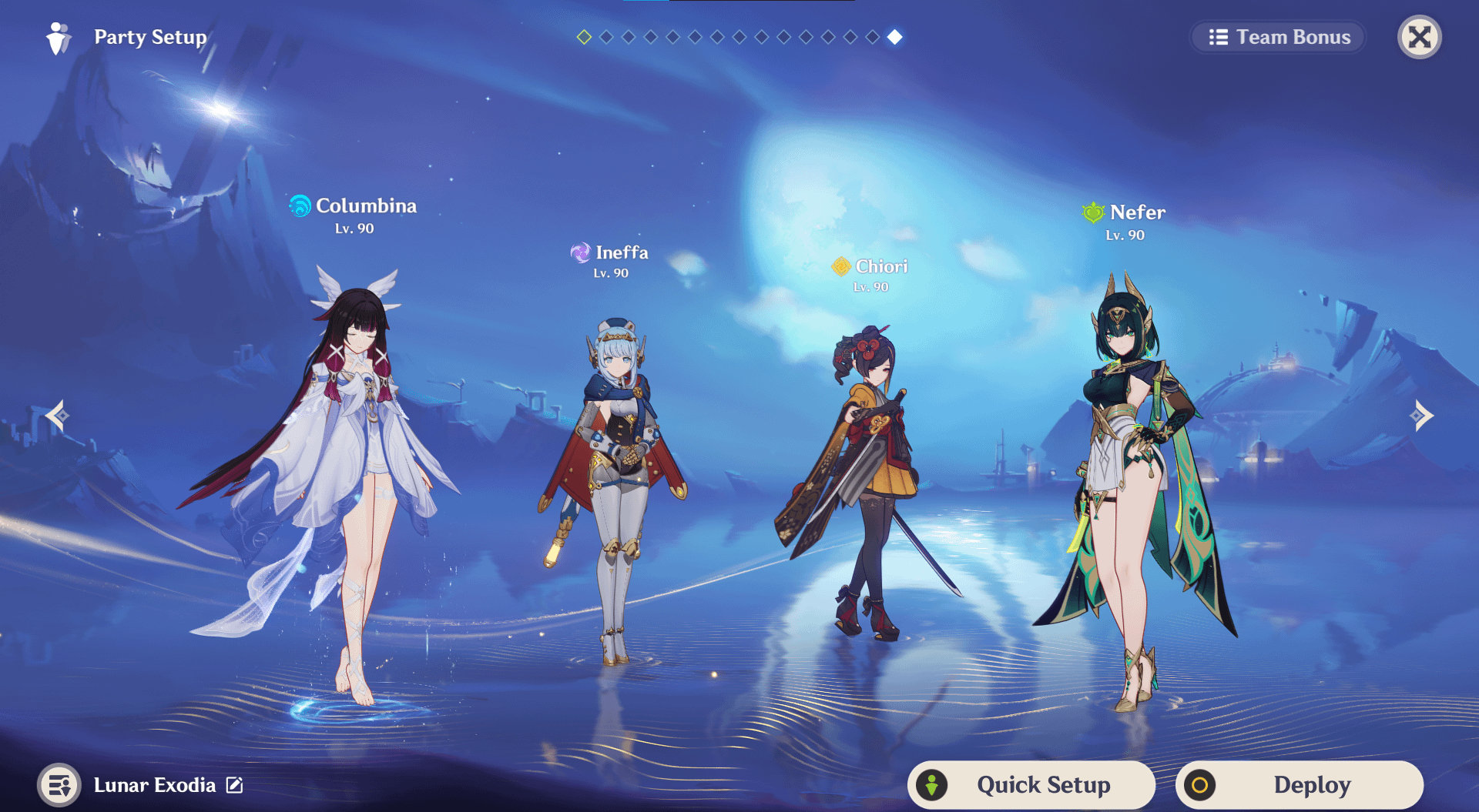 I present: Lunar Exodia Team Comp