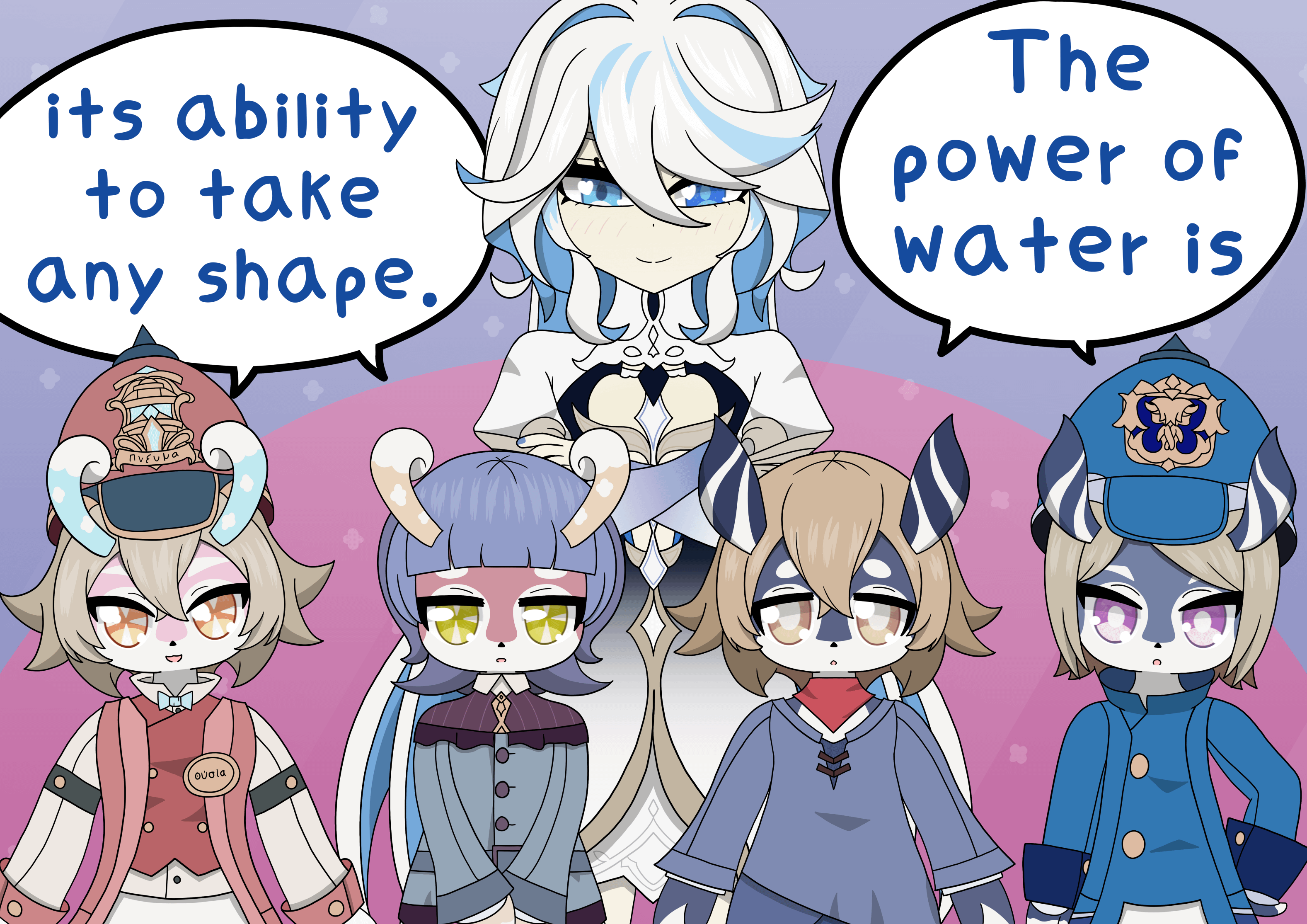 A proud stepmother.